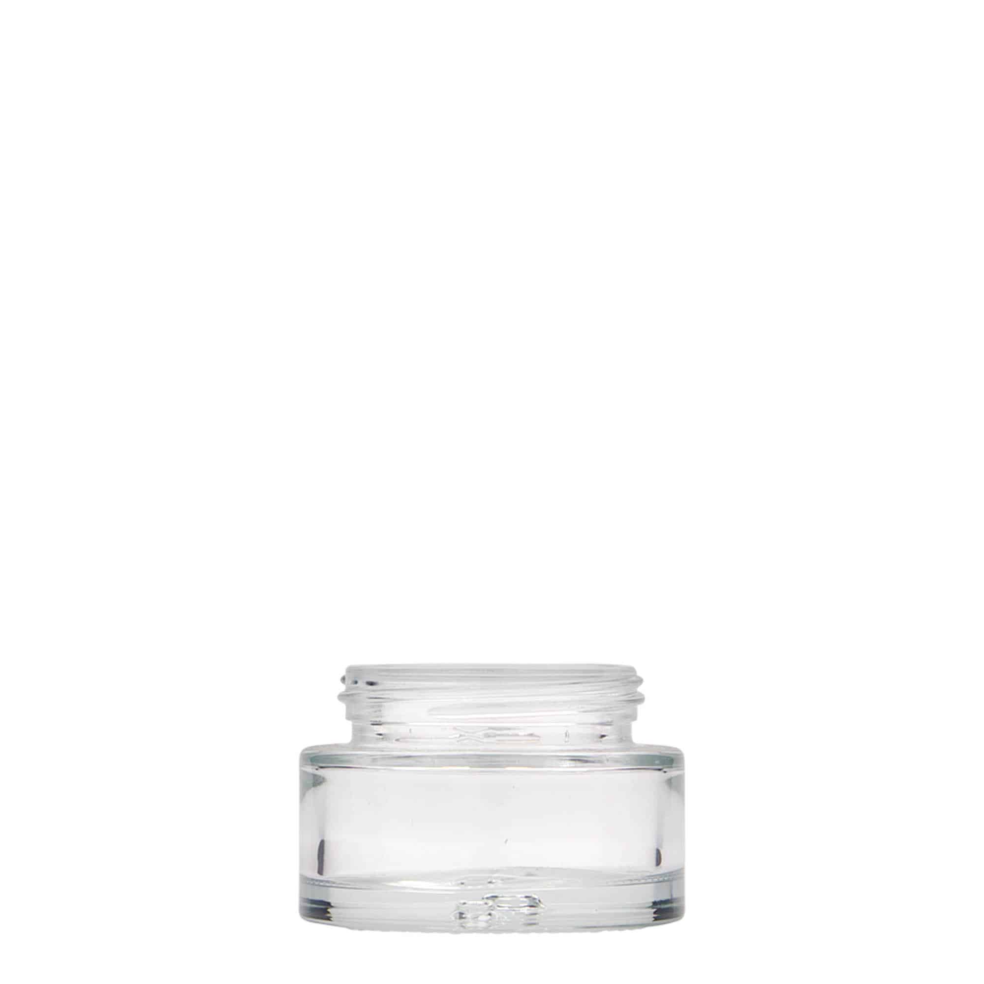Βάζο για καλλυντικά 'Clear Edition' 30 ml, γυάλινο, στόμιο: βιδωτό πώμα Βάζο για καλλυντικά 'Clear Edition' 30 ml, γυάλινο, στόμιο: βιδωτό πώμα