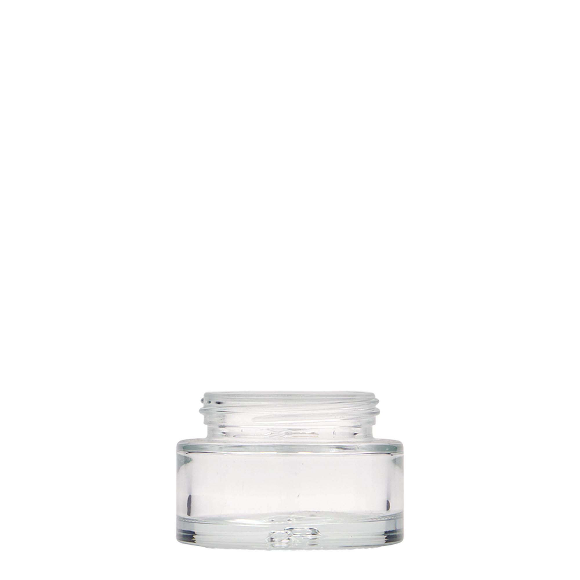 30 ml βαζάκι 'Clear Edition', γυαλί, στόμιο: βιδωτό καπάκι