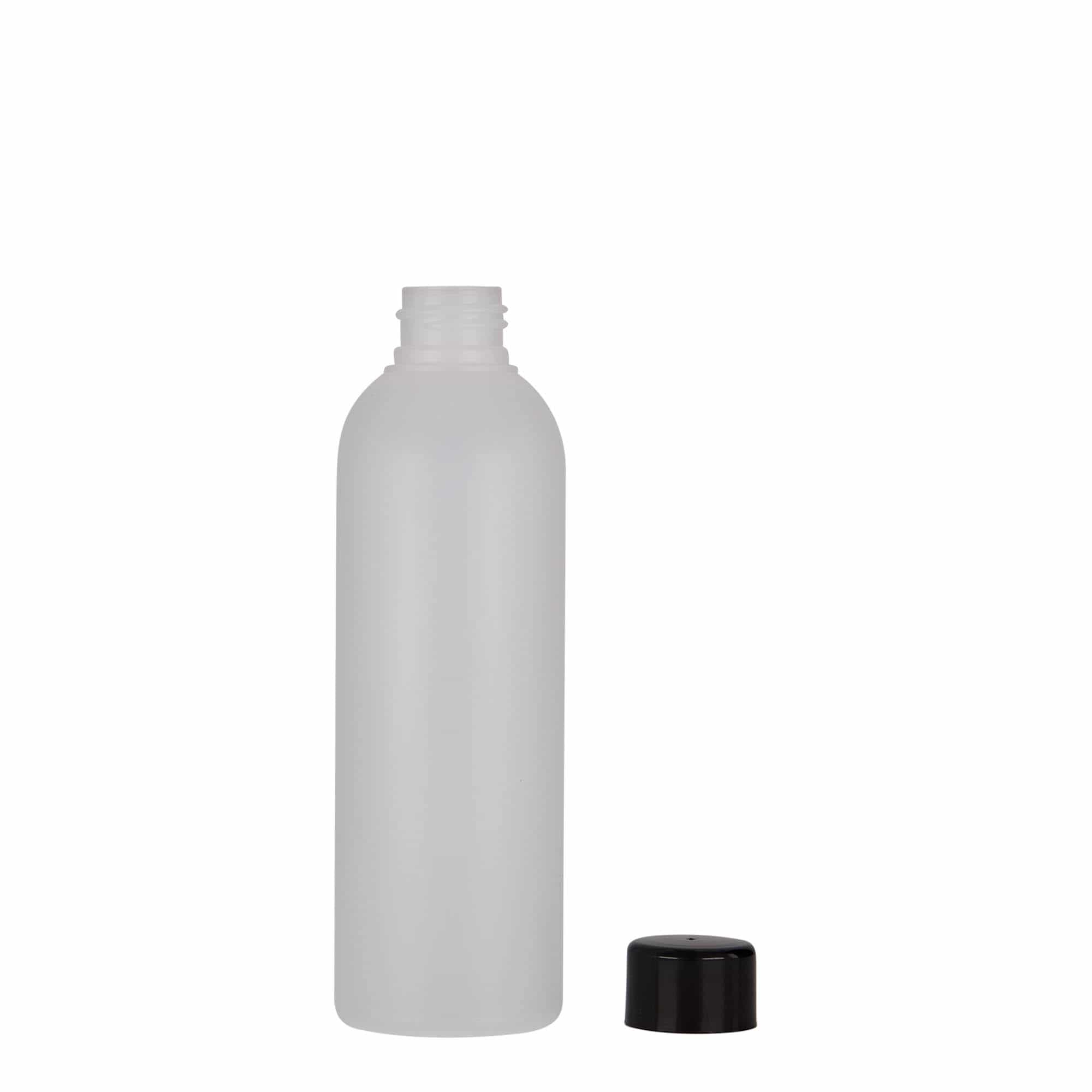 Πλαστικό μπουκάλι 'Tuffy' 200 ml, HDPE, φυσικό χρώμα, στόμιο: 24/410