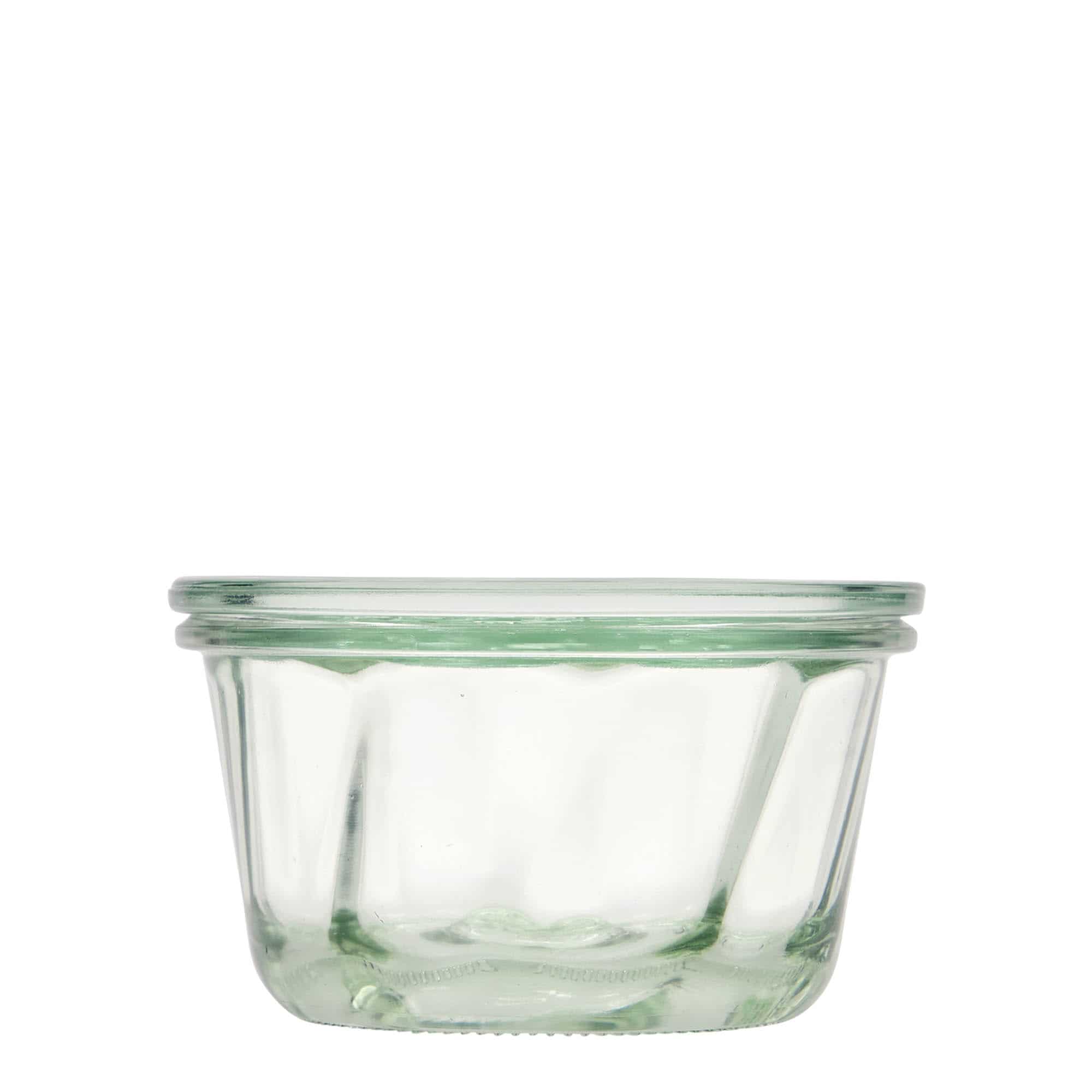 Βάζο σε σχήμα φόρμας για κέικ WECK 280 ml, στόμιο: στρογγυλεμένο χείλος Βάζο σε σχήμα φόρμας για κέικ WECK 280 ml, στόμιο: στρογγυλεμένο χείλος