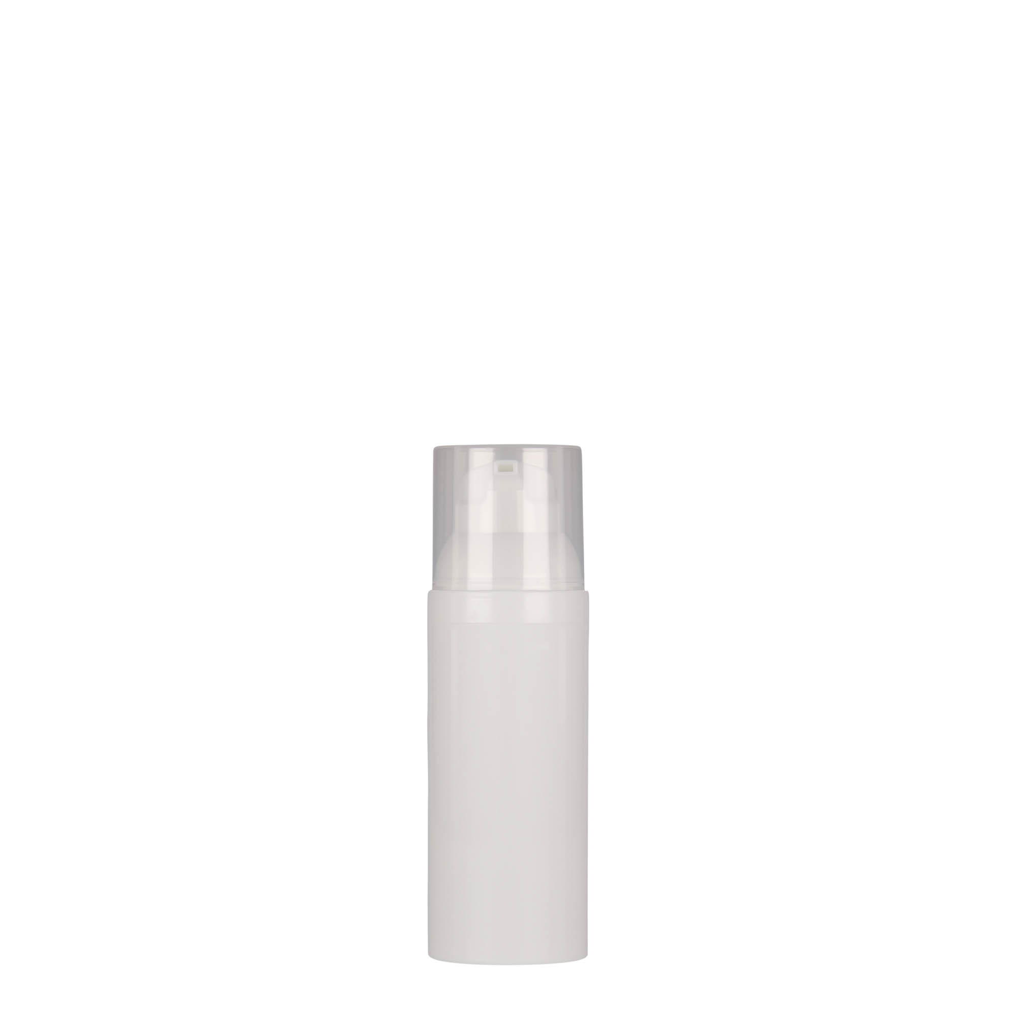50 ml Airless διανομέας 'Mezzo', πλαστικό PP, λευκό 50 ml Airless διανομέας 'Mezzo', πλαστικό PP, λευκό