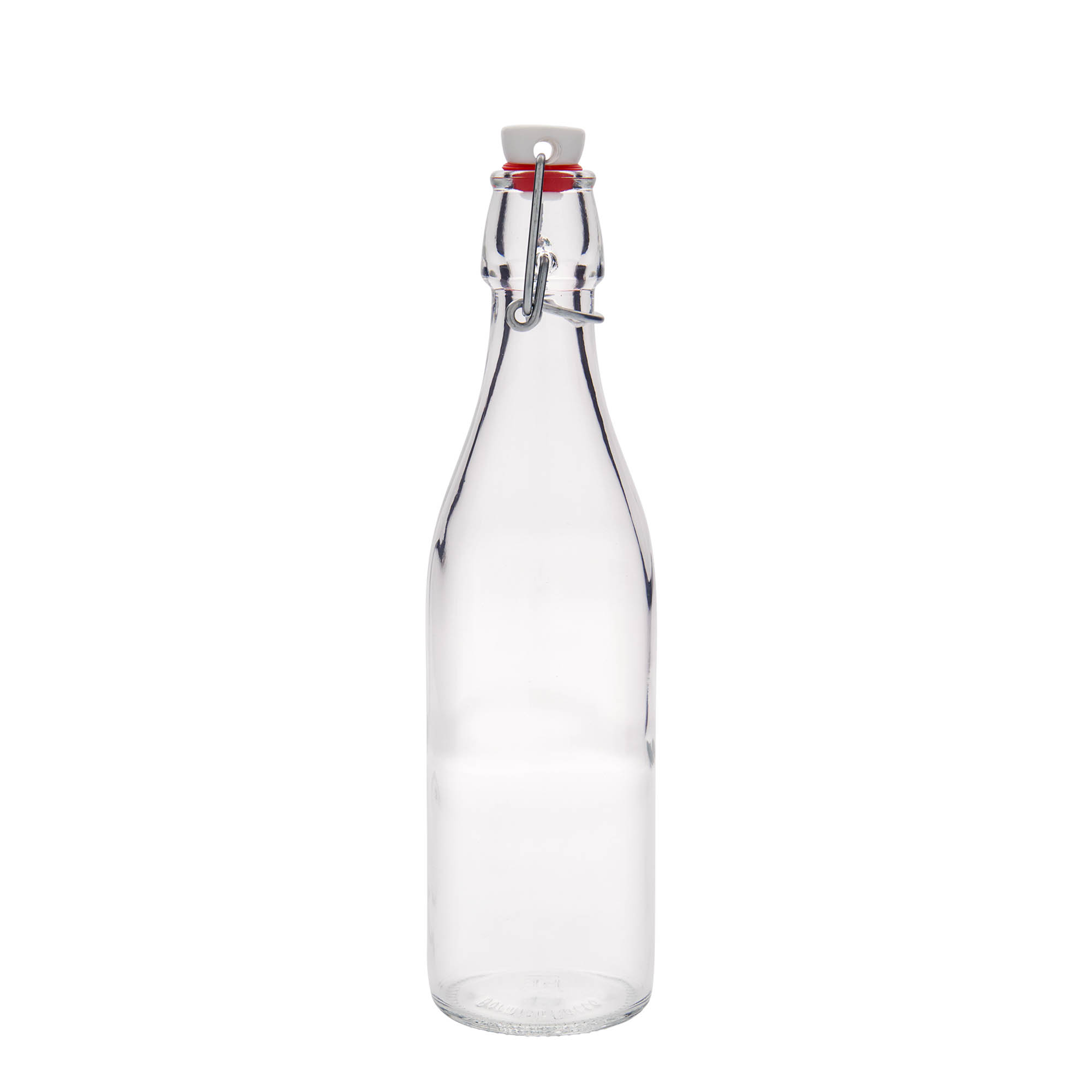 500 ml γυάλινο μπουκάλι 'Giara', στόμιο: κούμπωμα με μπρούτζινο κλιπ