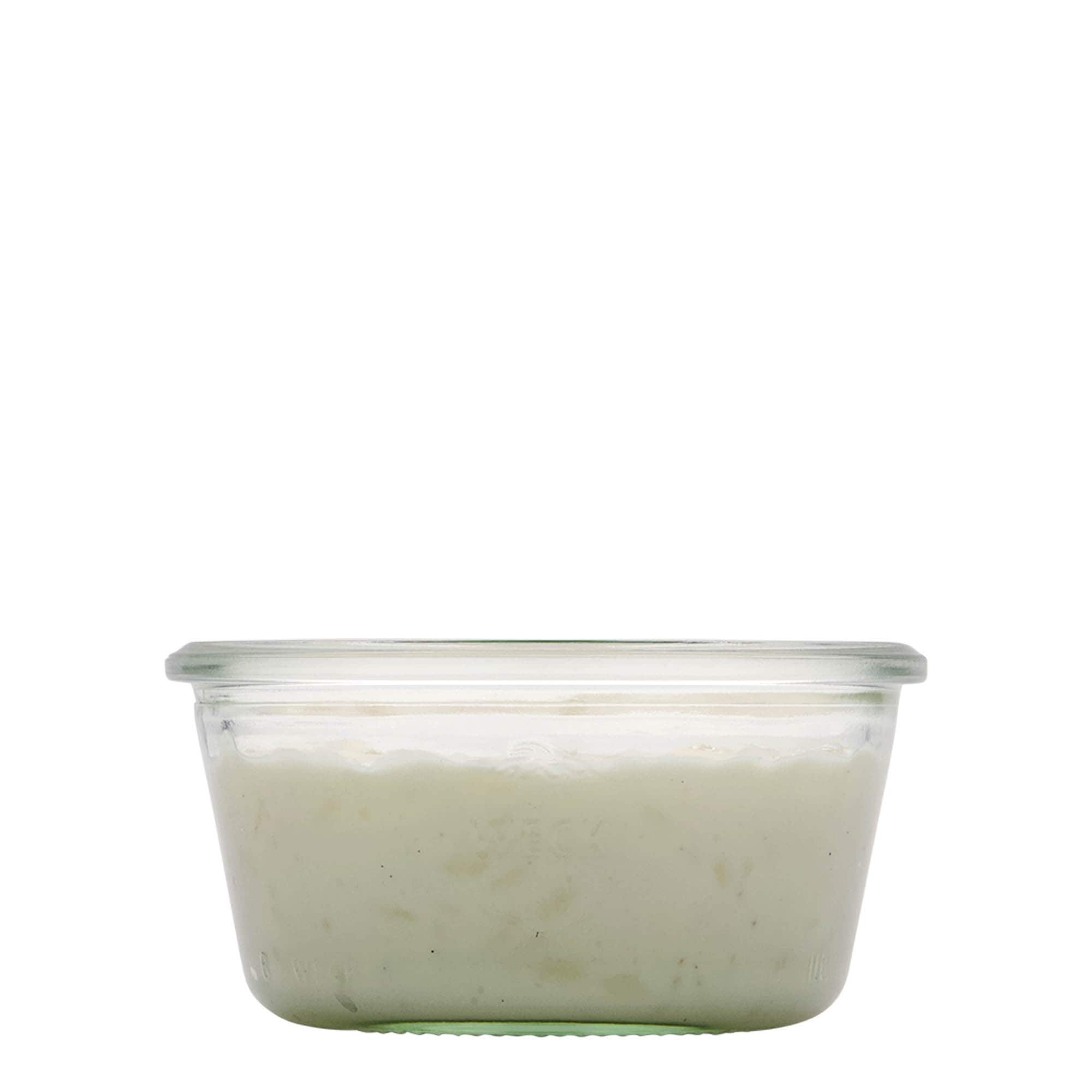 290 ml WECK-γυάλινο βάζο με πλατύ στόμιο, άνοιγμα: στρογγυλό χείλος 290 ml WECK-γυάλινο βάζο με πλατύ στόμιο, άνοιγμα: στρογγυλό χείλος