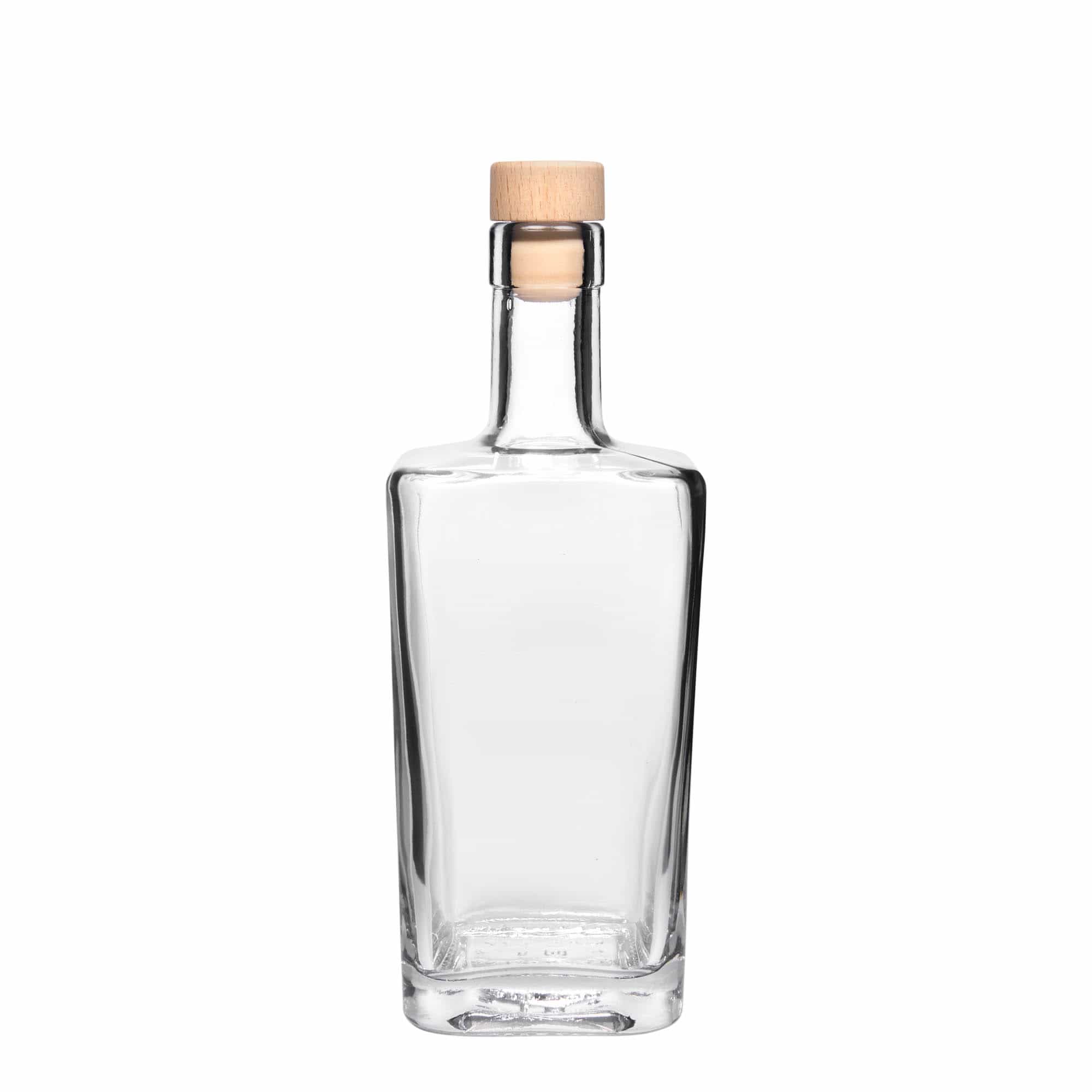500 ml γυάλινο μπουκάλι 'Noel', τετράγωνο, στόμιο: φελλός