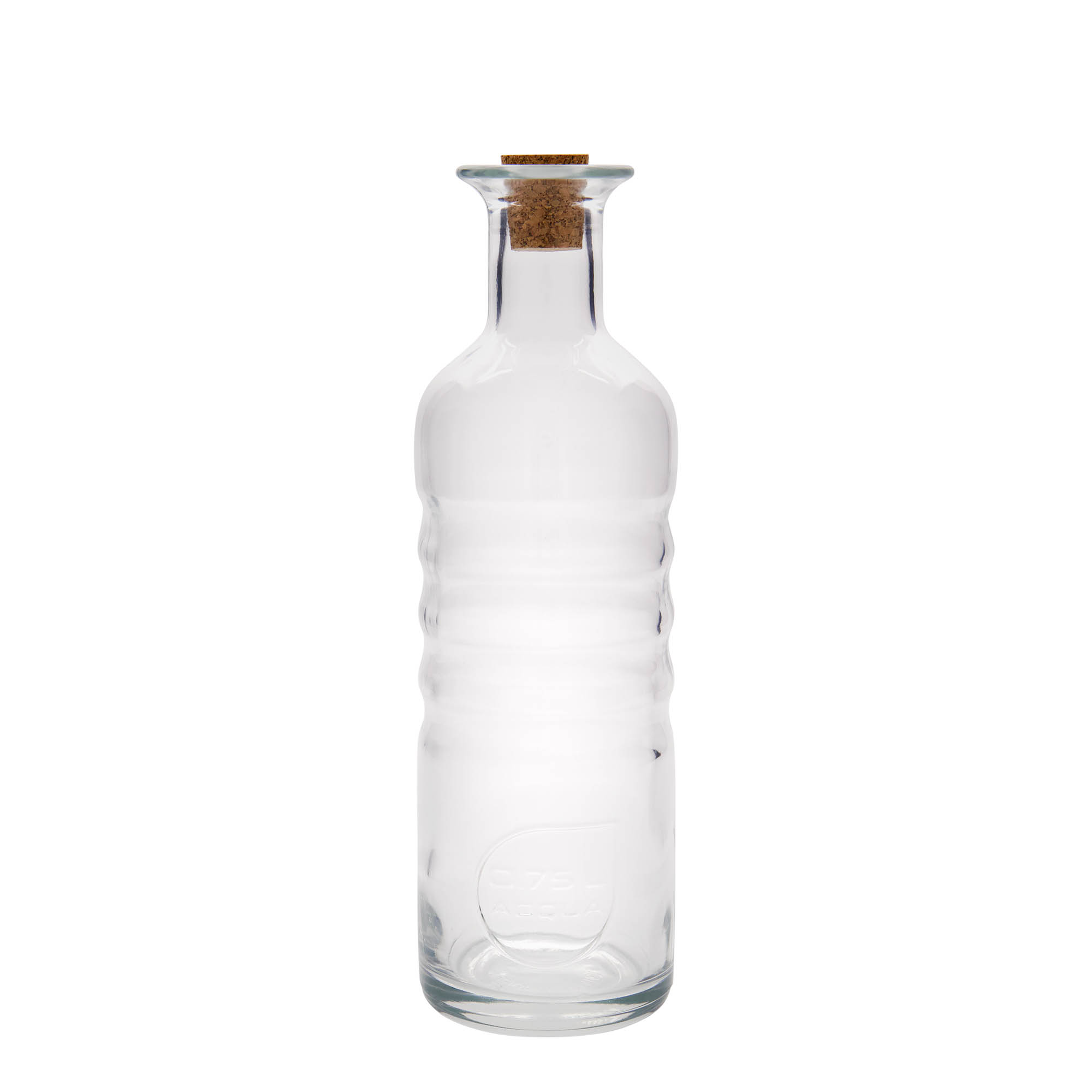 750 ml γυάλινο μπουκάλι 'Optima Acqua', στόμιο: φελλός