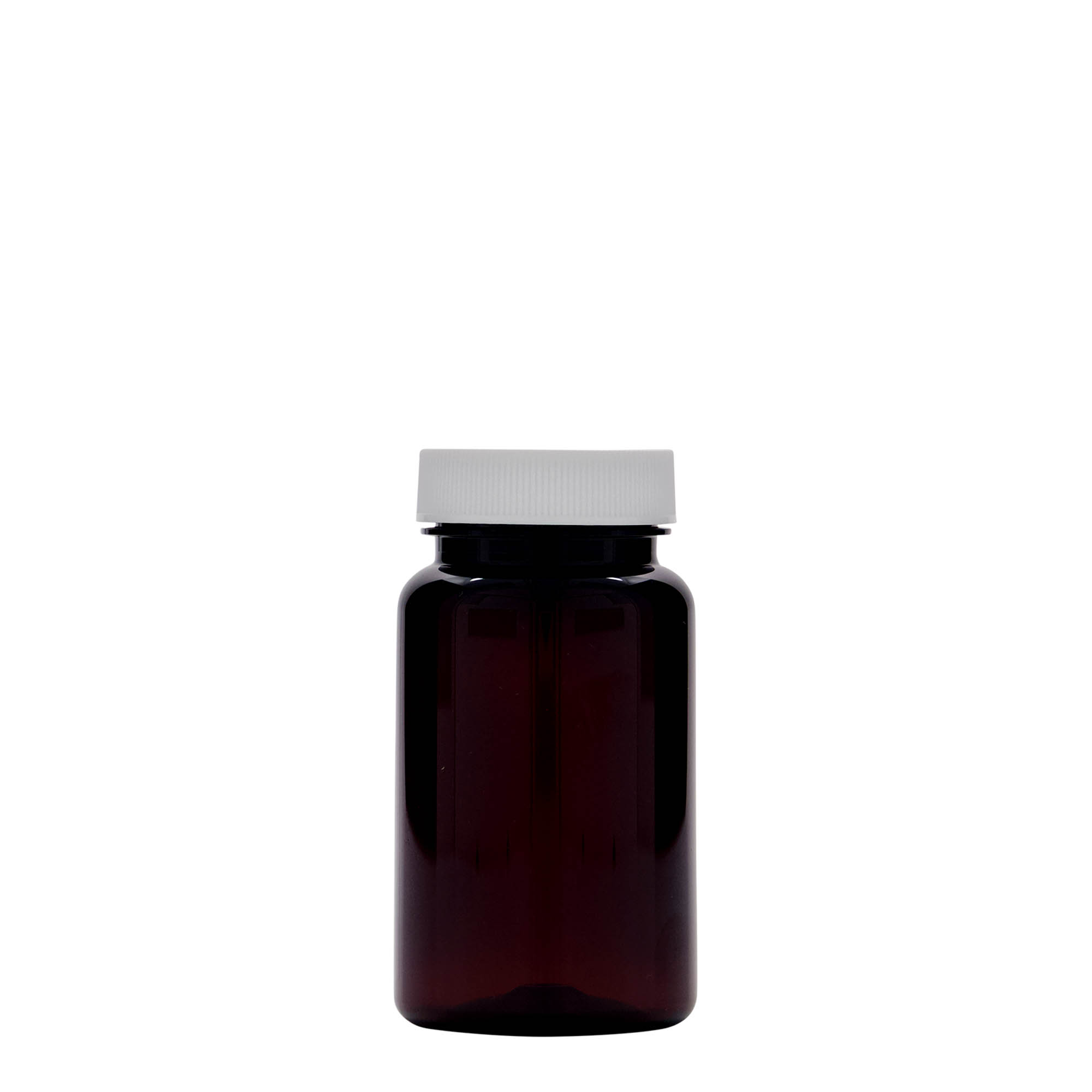 100 ml PET-φιάλη, πλαστικό, καφέ, στόμιο: 38/400
