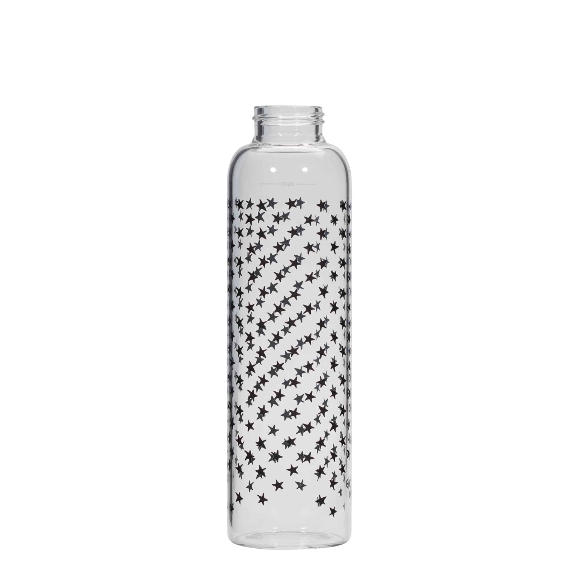 500 ml Παγούρι πόσης 'Περσεύς - Μαύρα Αστέρια', Άνοιγμα: Βιδωτό καπάκι