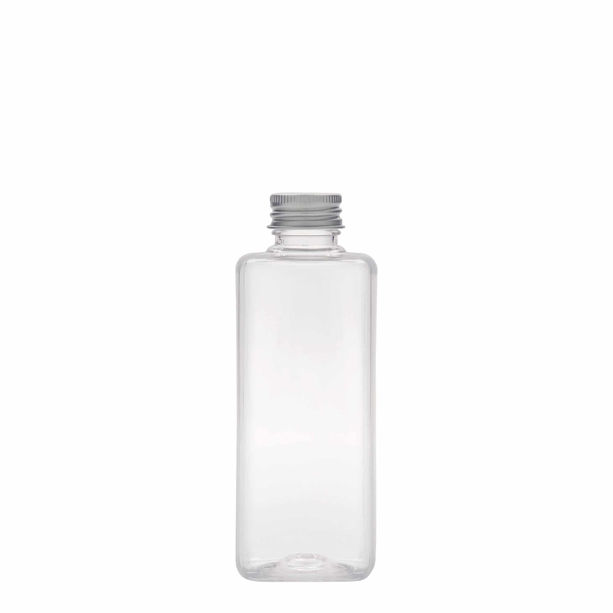 Μπουκάλι PET 'Karl' 200 ml, τετράγωνο, πλαστικό, στόμιο: 24/410