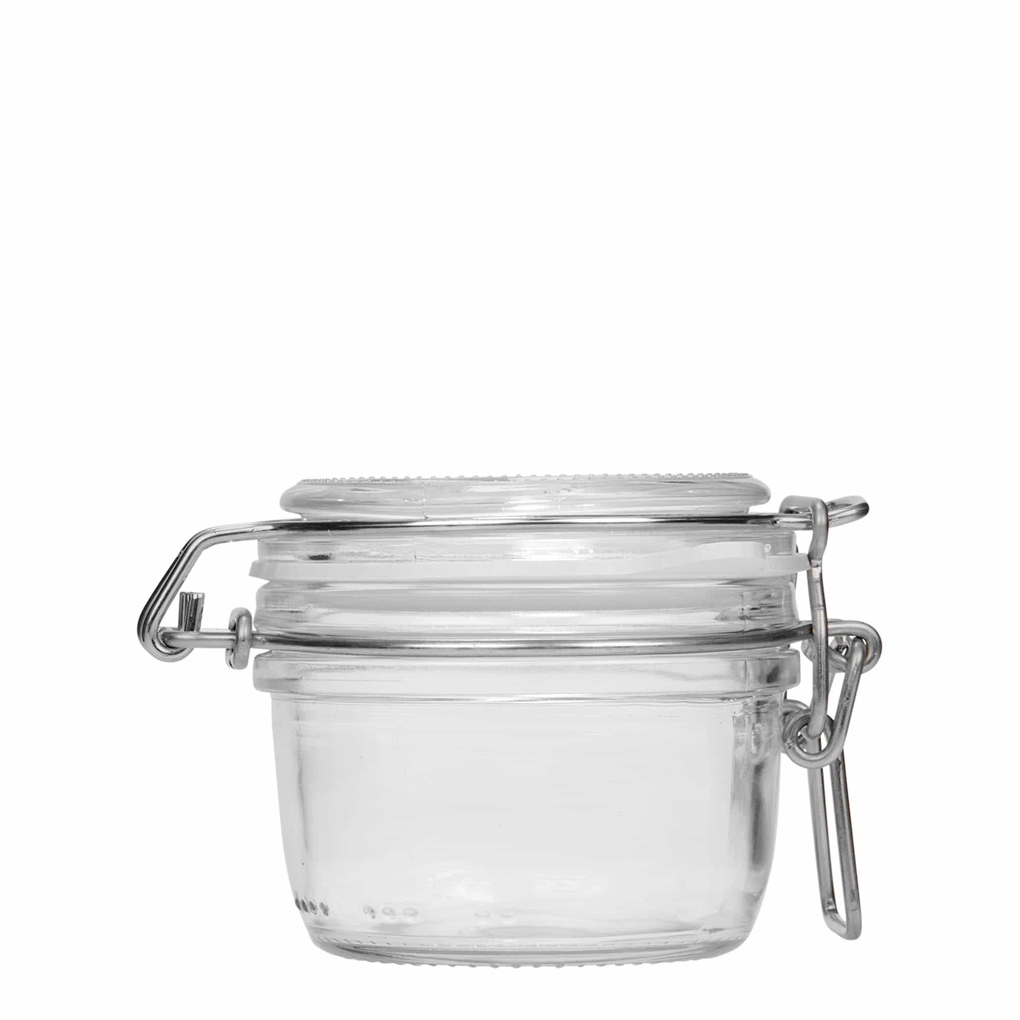 Βάζο με καπάκι με κλιπ 'Fido' 125 ml, στόμιο: καπάκι με κλιπ Βάζο με καπάκι με κλιπ 'Fido' 125 ml, στόμιο: καπάκι με κλιπ