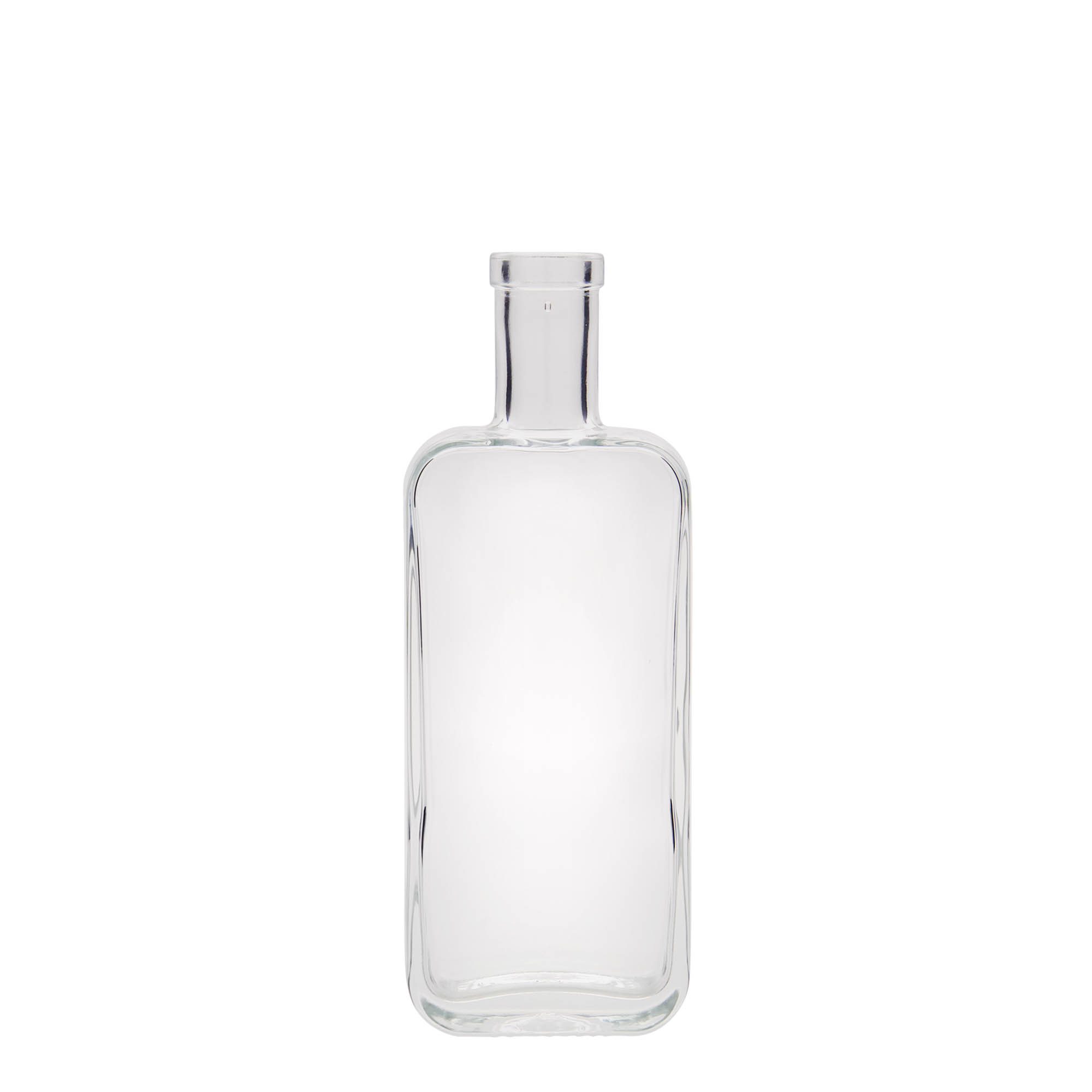 200 ml γυάλινο μπουκάλι 'Nice', ορθογώνιο, στόμιο: φελλός