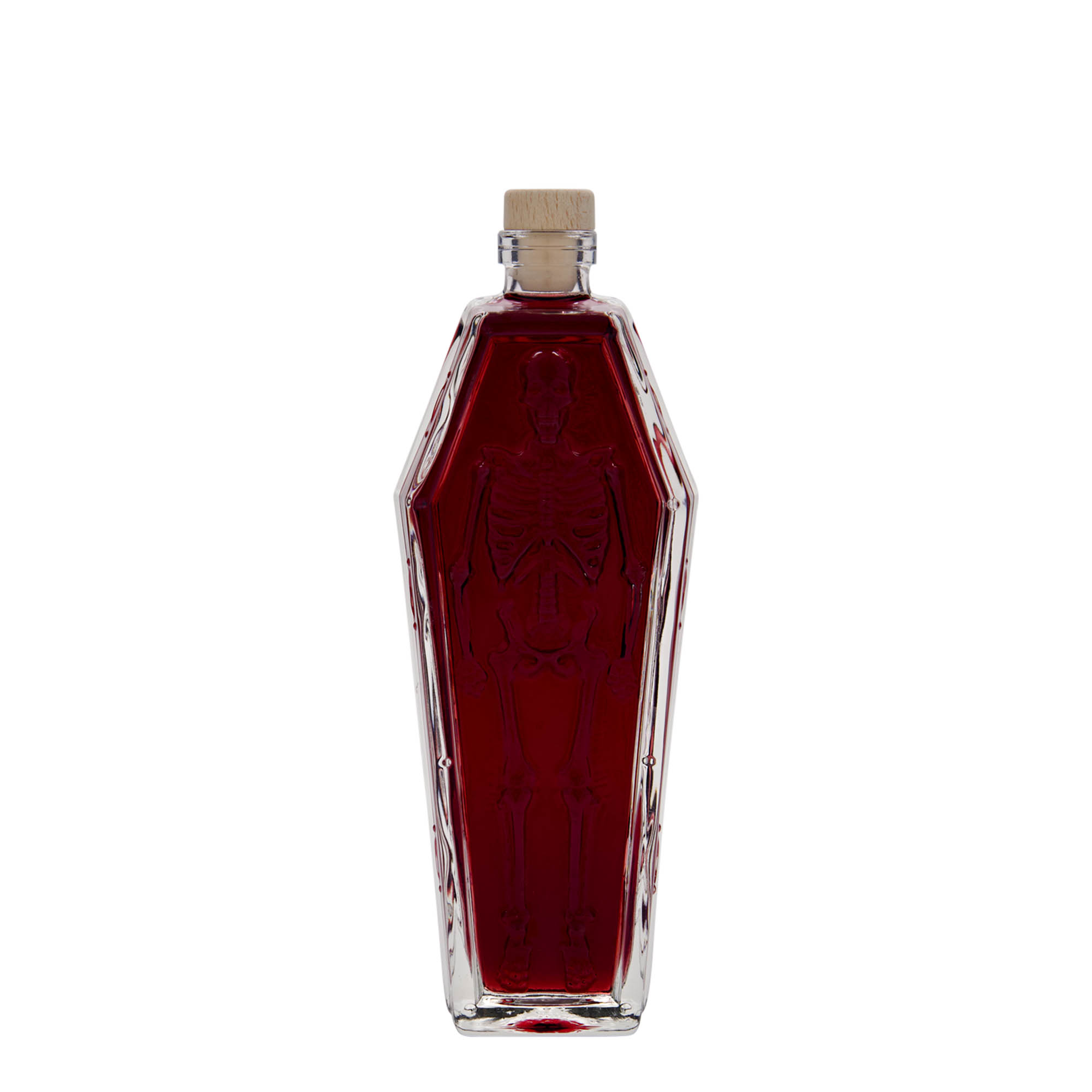 200 ml γυάλινο μπουκάλι 'Τάφος', στόμιο: φελλός