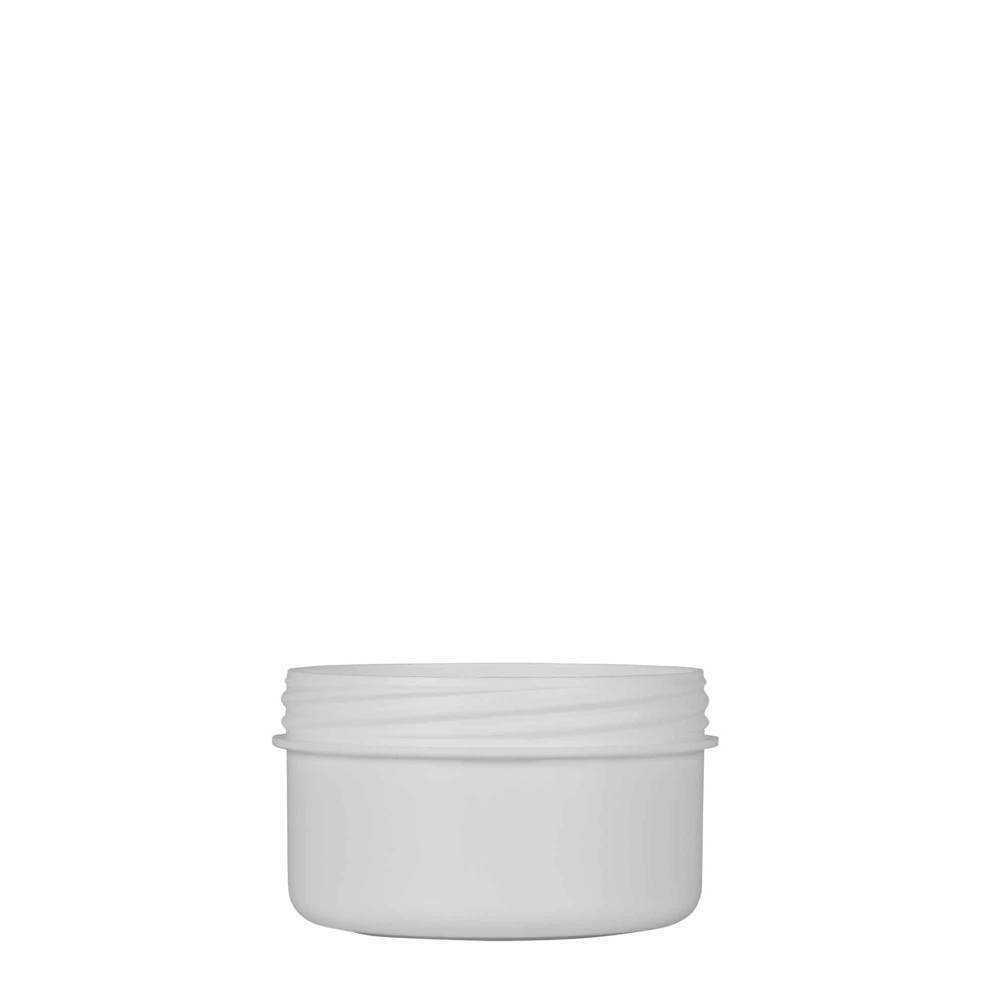 Πλαστικό βάζο 'White Line' 60 ml, PP, λευκό, στόμιο: βιδωτό πώμα