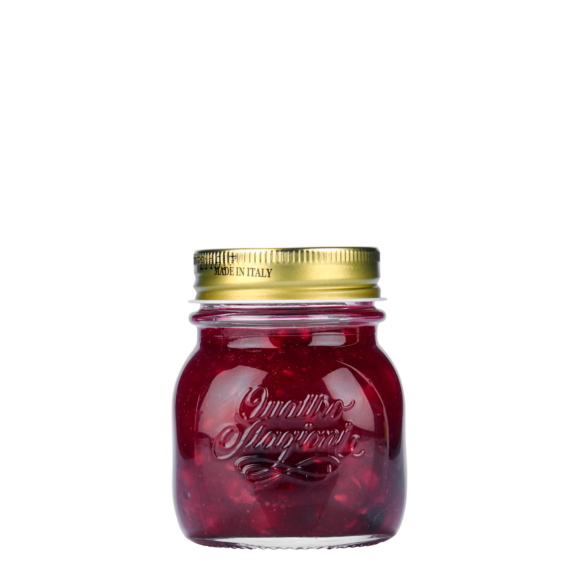 150 ml γυάλινο βάζο 'Quattro Stagioni', στόμιο: βιδωτό καπάκι 150 ml γυάλινο βάζο 'Quattro Stagioni', στόμιο: βιδωτό καπάκι