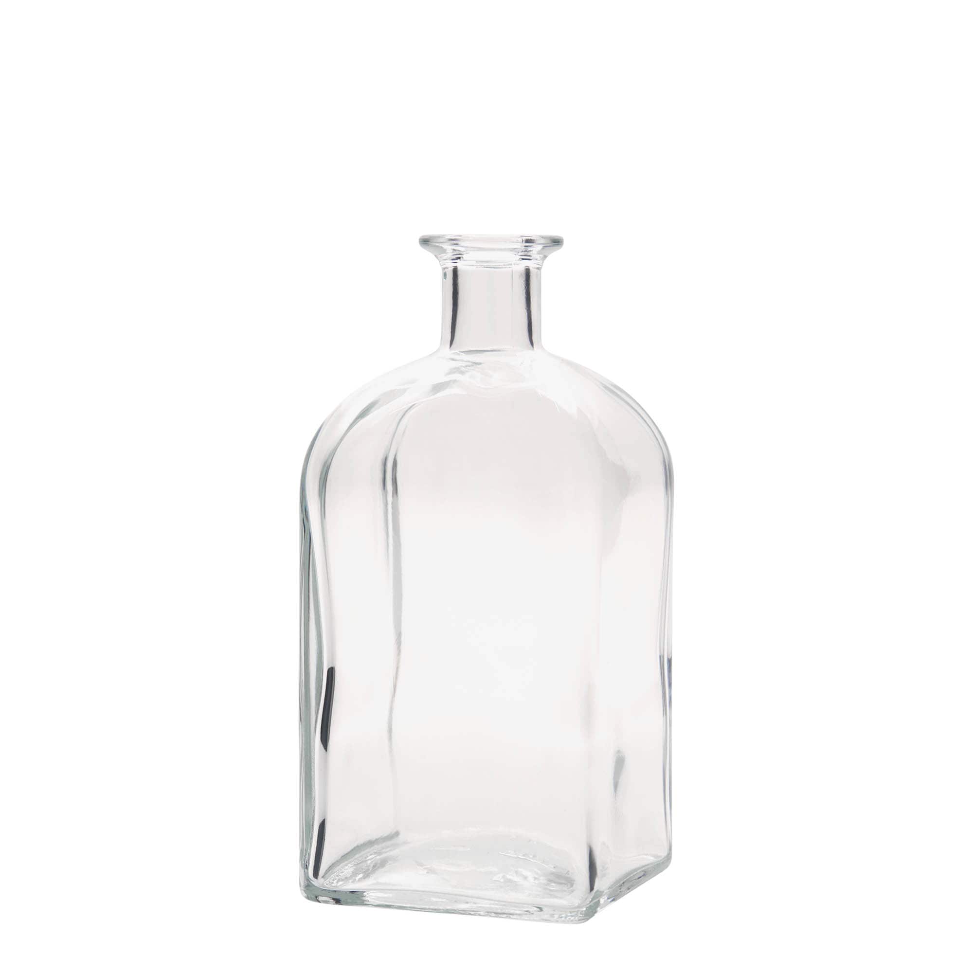 700 ml γυάλινο μπουκάλι Apotheker Carré, τετράγωνο, στόμιο: φελλός 700 ml γυάλινο μπουκάλι Apotheker Carré, τετράγωνο, στόμιο: φελλός