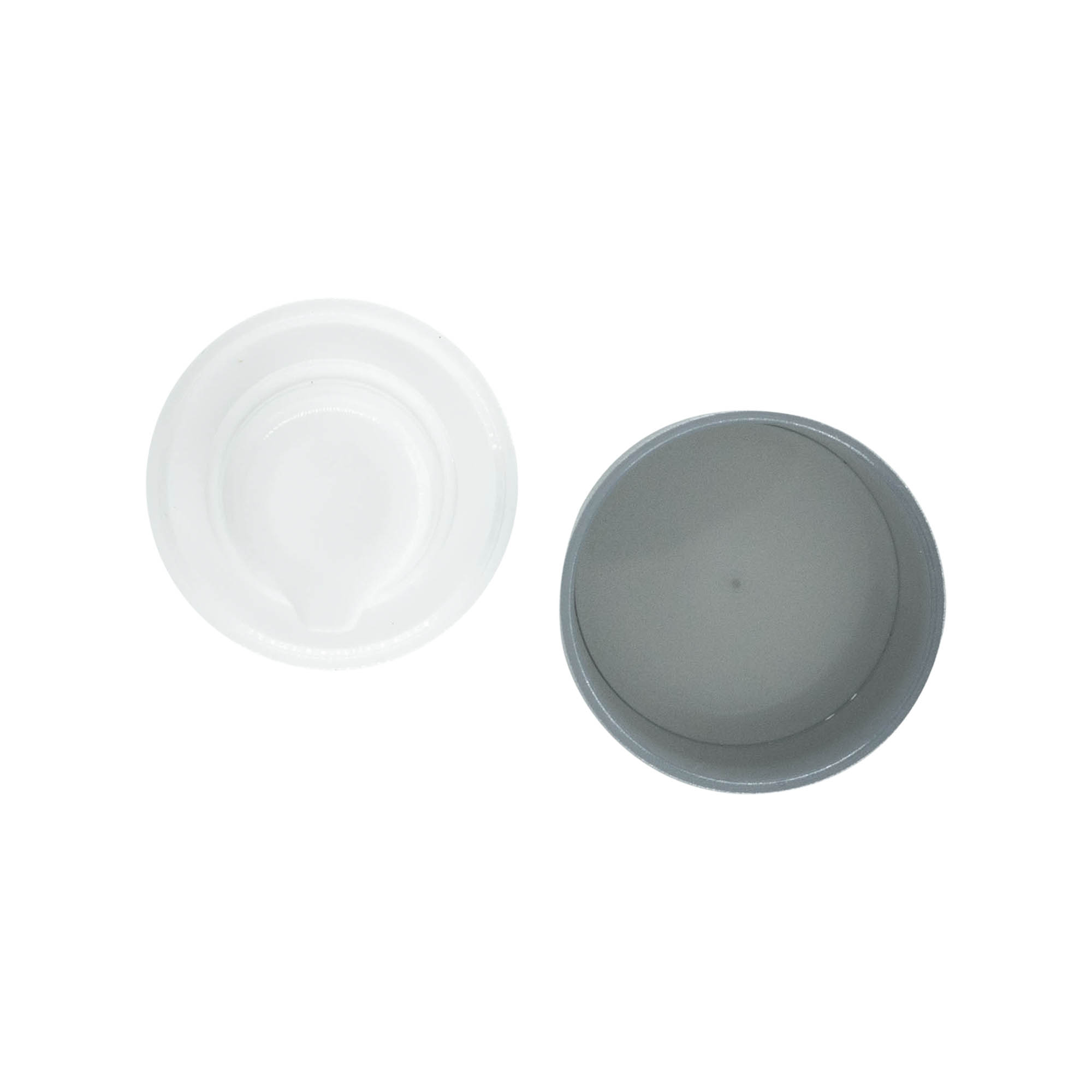 Κεφαλή αντλίας διανομέα χωρίς αέρα 'Micro', πλαστικό PP, ασημί Κεφαλή αντλίας διανομέα χωρίς αέρα 'Micro', πλαστικό PP, ασημί