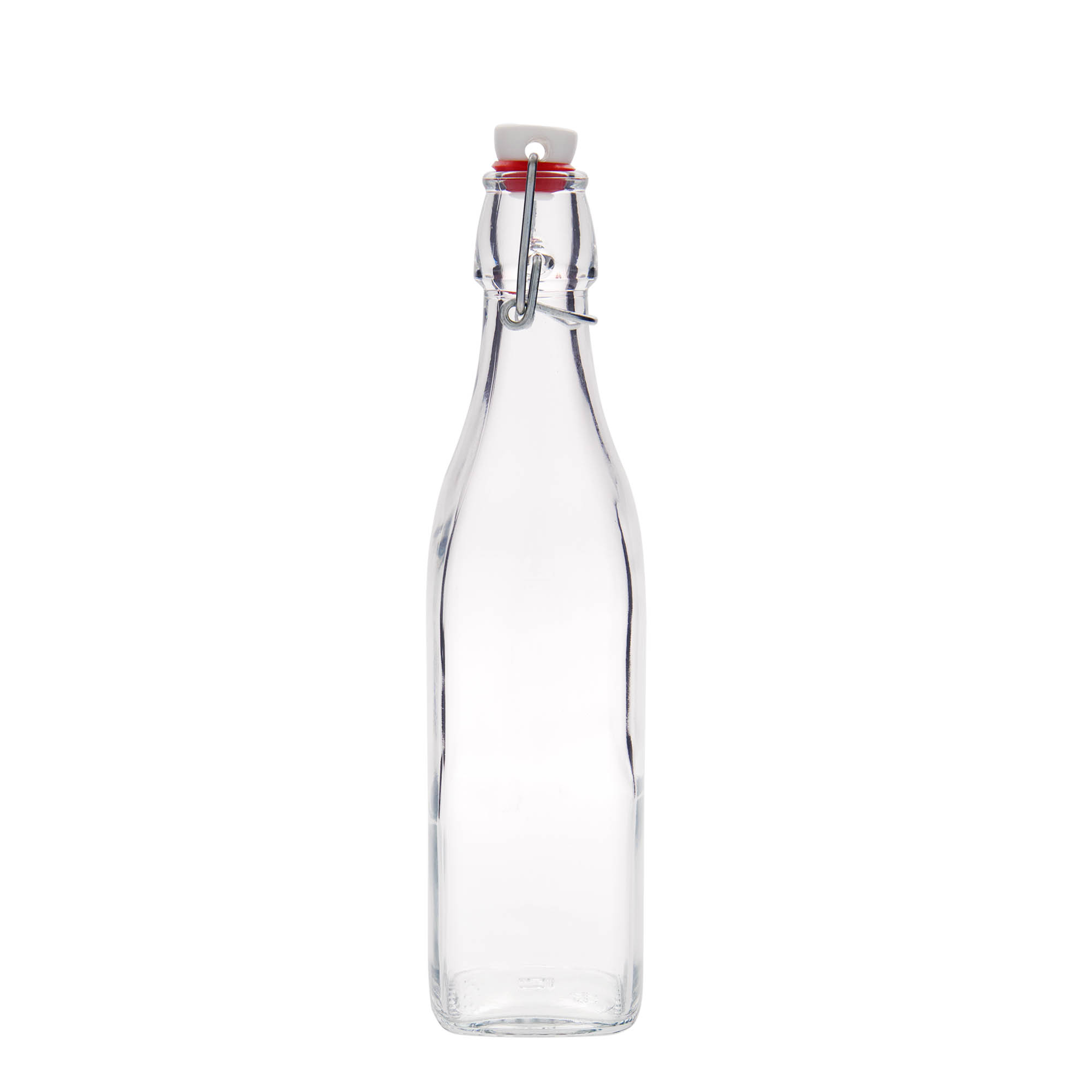 500 ml γυάλινο μπουκάλι 'Swing, τετράγωνο, στόμιο: κλείσιμο με μανταλάκι 500 ml γυάλινο μπουκάλι 'Swing, τετράγωνο, στόμιο: κλείσιμο με μανταλάκι