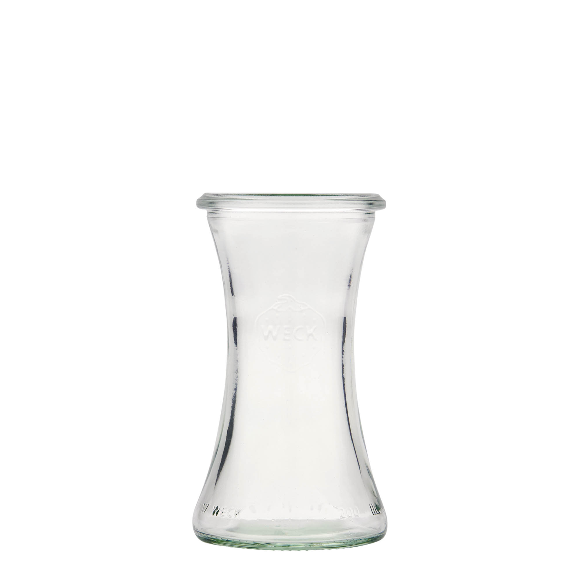 200 ml βάζο WECK για εκλεκτά προϊόντα, στόμιο: στρογγυλή άκρη 200 ml βάζο WECK για εκλεκτά προϊόντα, στόμιο: στρογγυλή άκρη