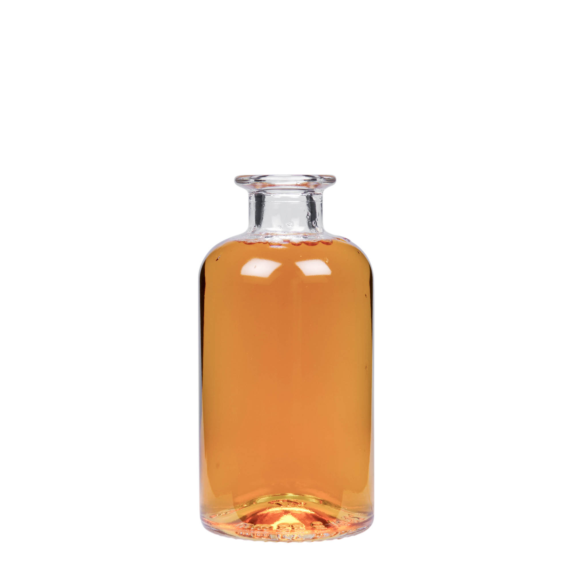 Γυάλινο μπουκάλι φαρμακείου 250 ml, στόμιο: φελλός