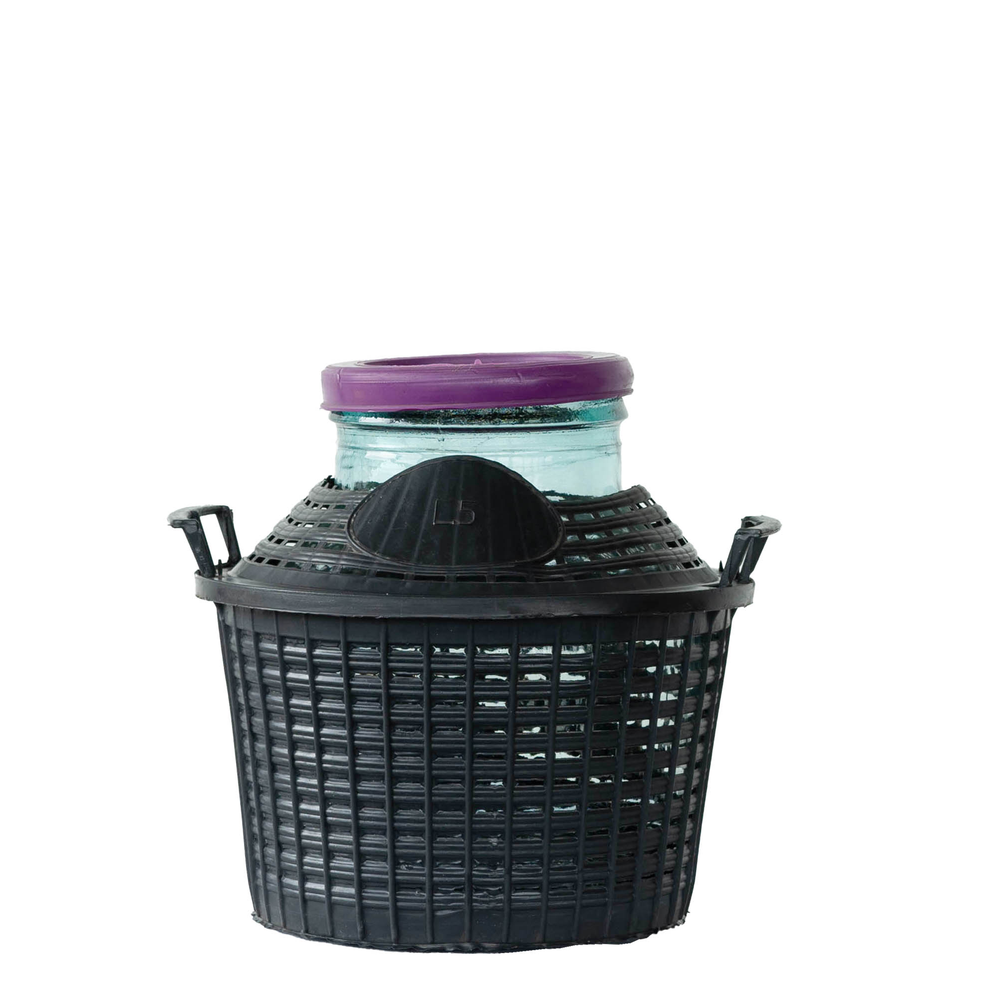 5 l φιάλη μπαλονιού με φαρδύ λαιμό, γυάλινη, στόμιο: καπάκι τύπου Stülpdeckel 5 l φιάλη μπαλονιού με φαρδύ λαιμό, γυάλινη, στόμιο: καπάκι τύπου Stülpdeckel