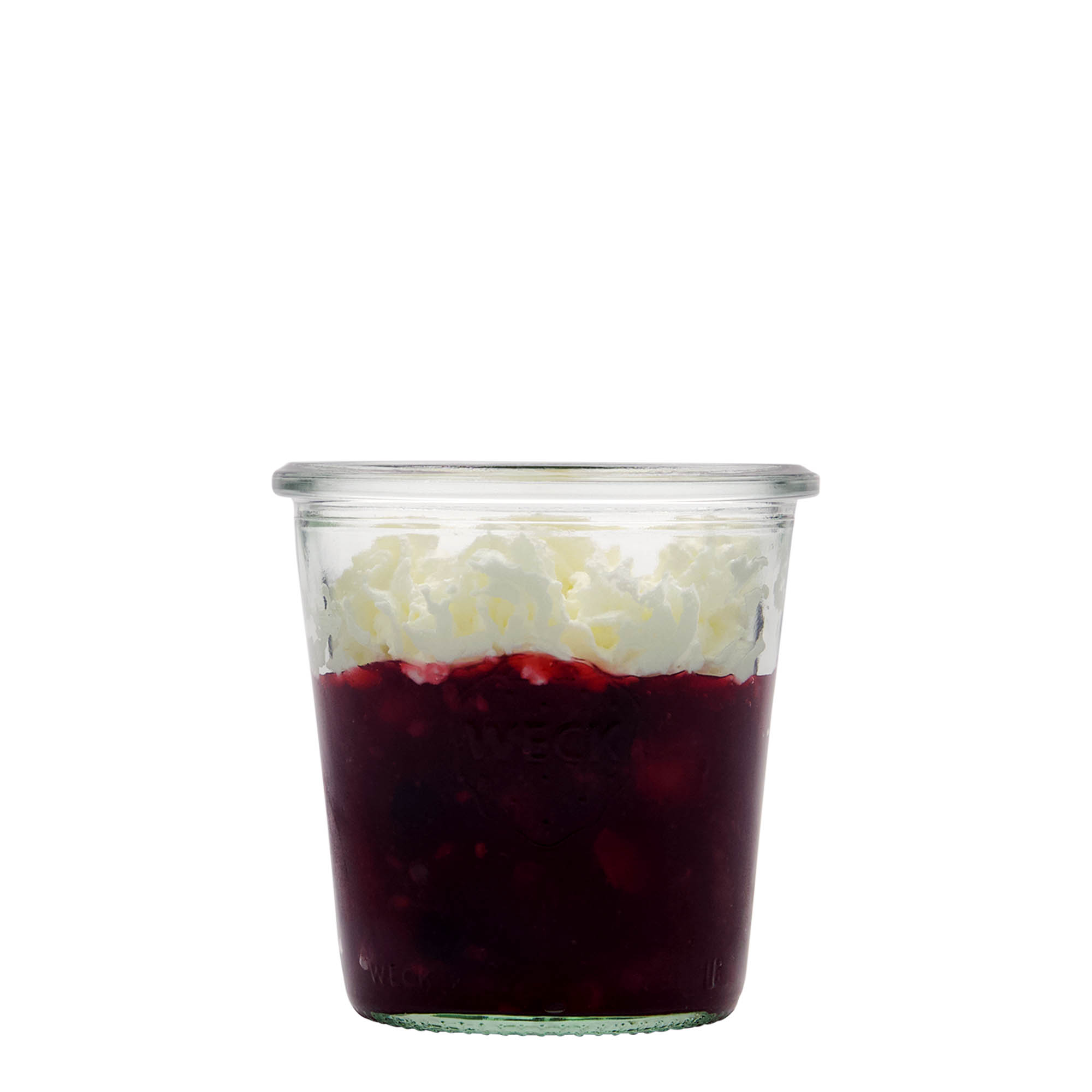 290 ml βάζο WECK με ευθεία τομή, στόμιο: στρογγυλό χείλος
