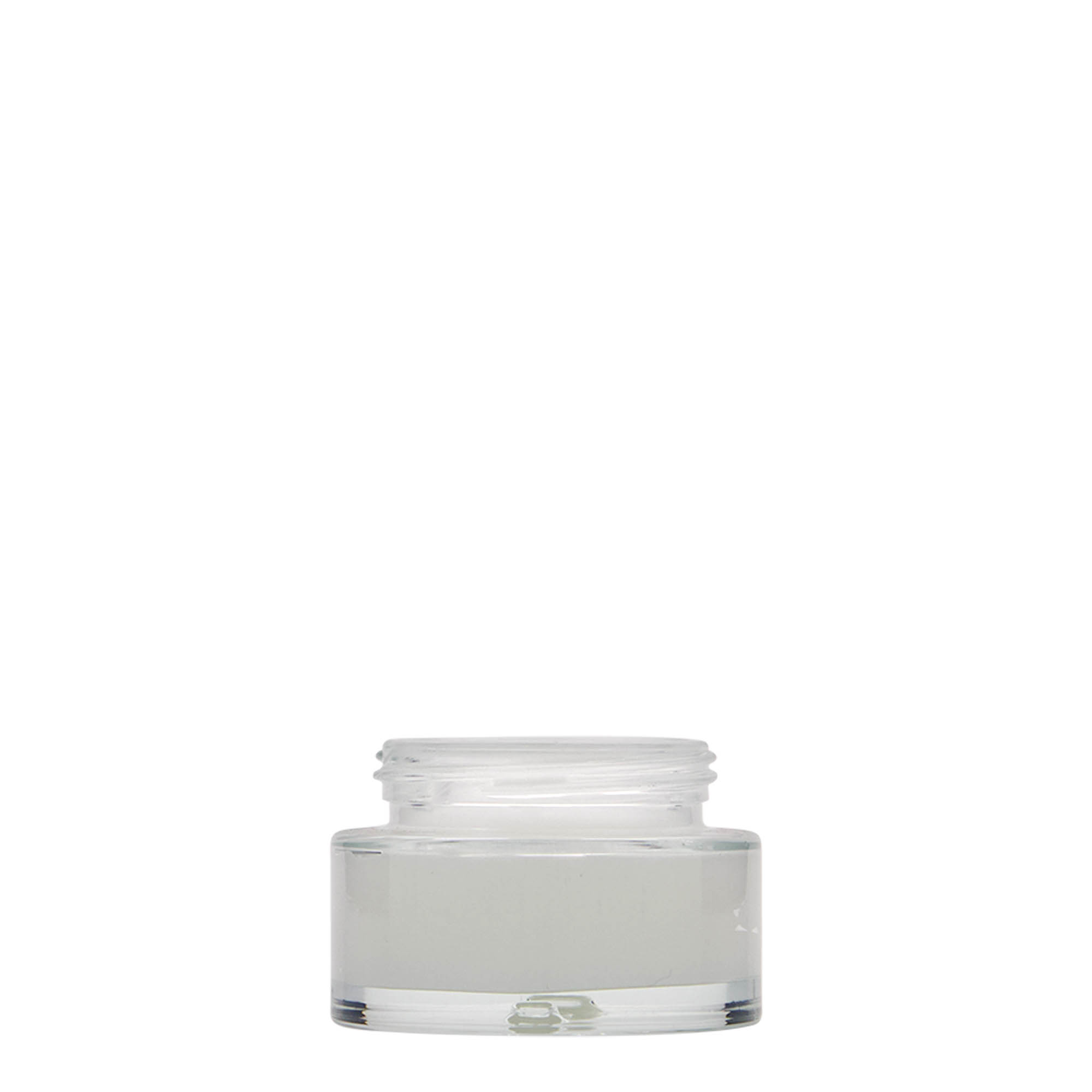 Βάζο για καλλυντικά 'Clear Edition' 30 ml, γυάλινο, στόμιο: βιδωτό πώμα