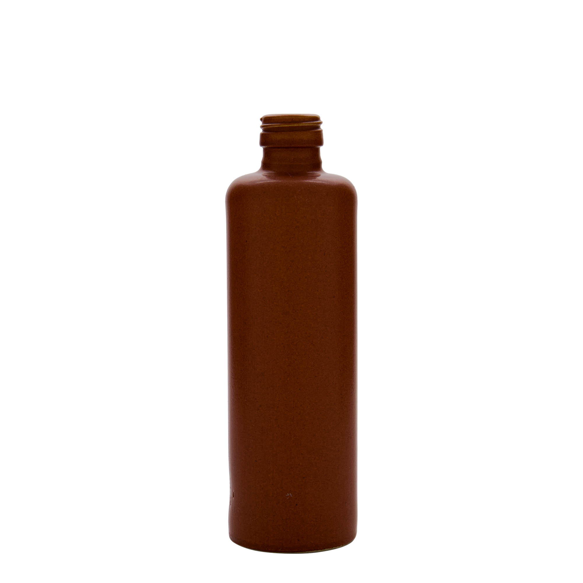 350 ml κανάτα από πηλό, κεραμικό, κόκκινο-καφέ, στόμιο: PP 31,5