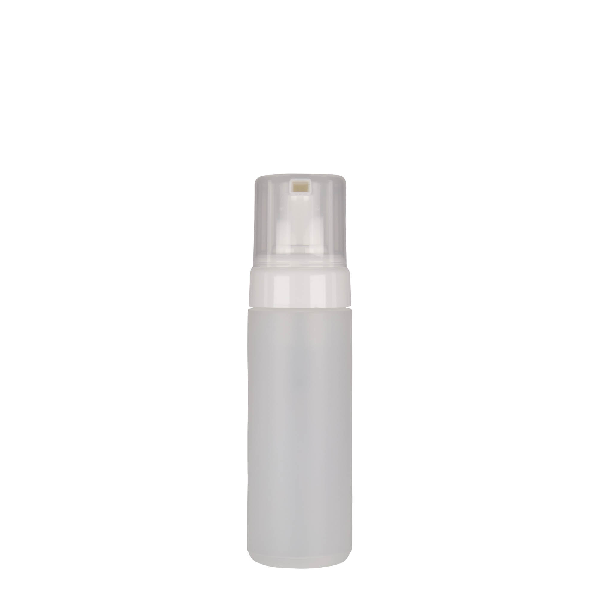 150 ml μπουκάλι διανομέα 'Foamer', πλαστικό PE, φυσικό, στόμιο: βιδωτό καπάκι