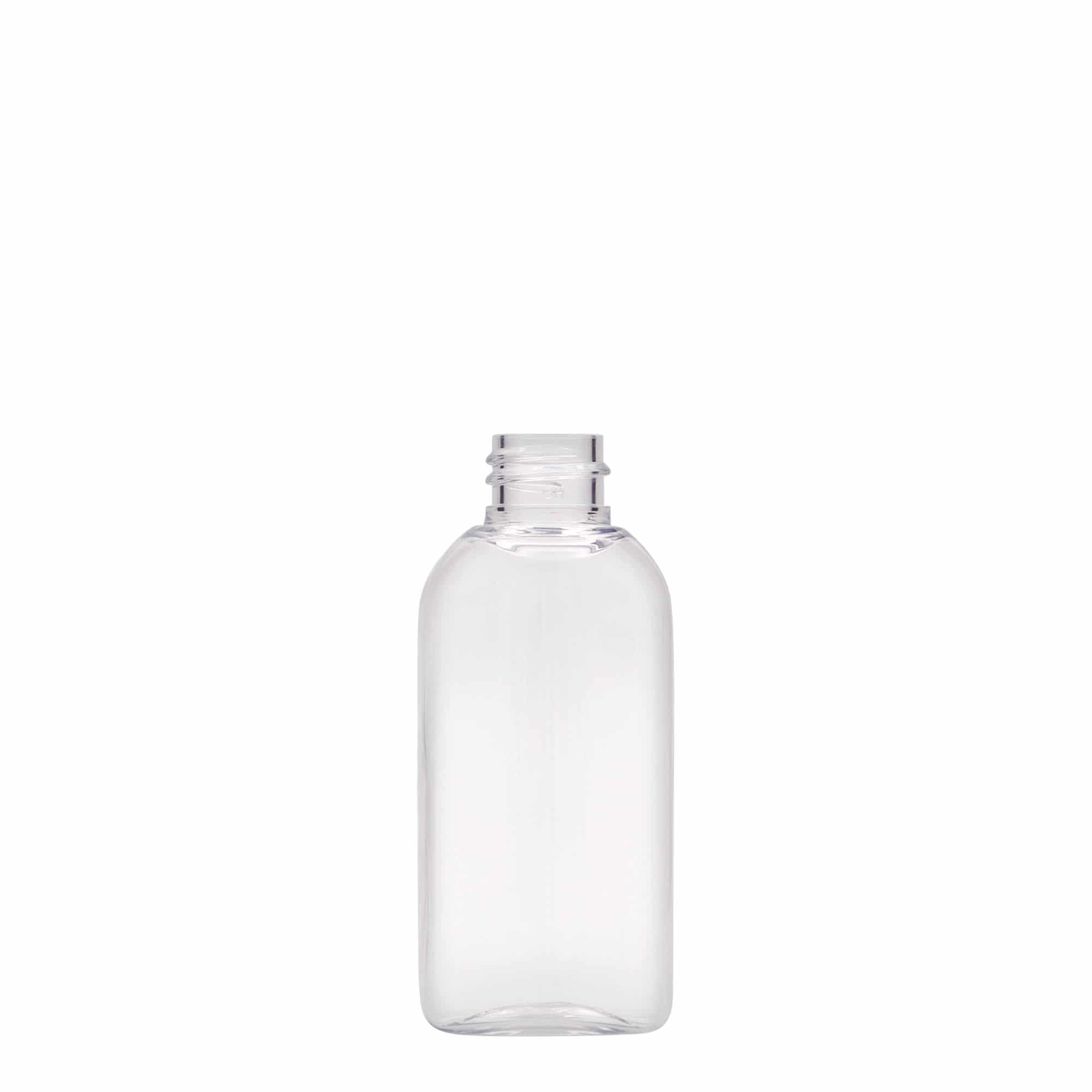 50 ml φιάλη PET 'Iris', οβάλ, πλαστικό, στόμιο: 20/410