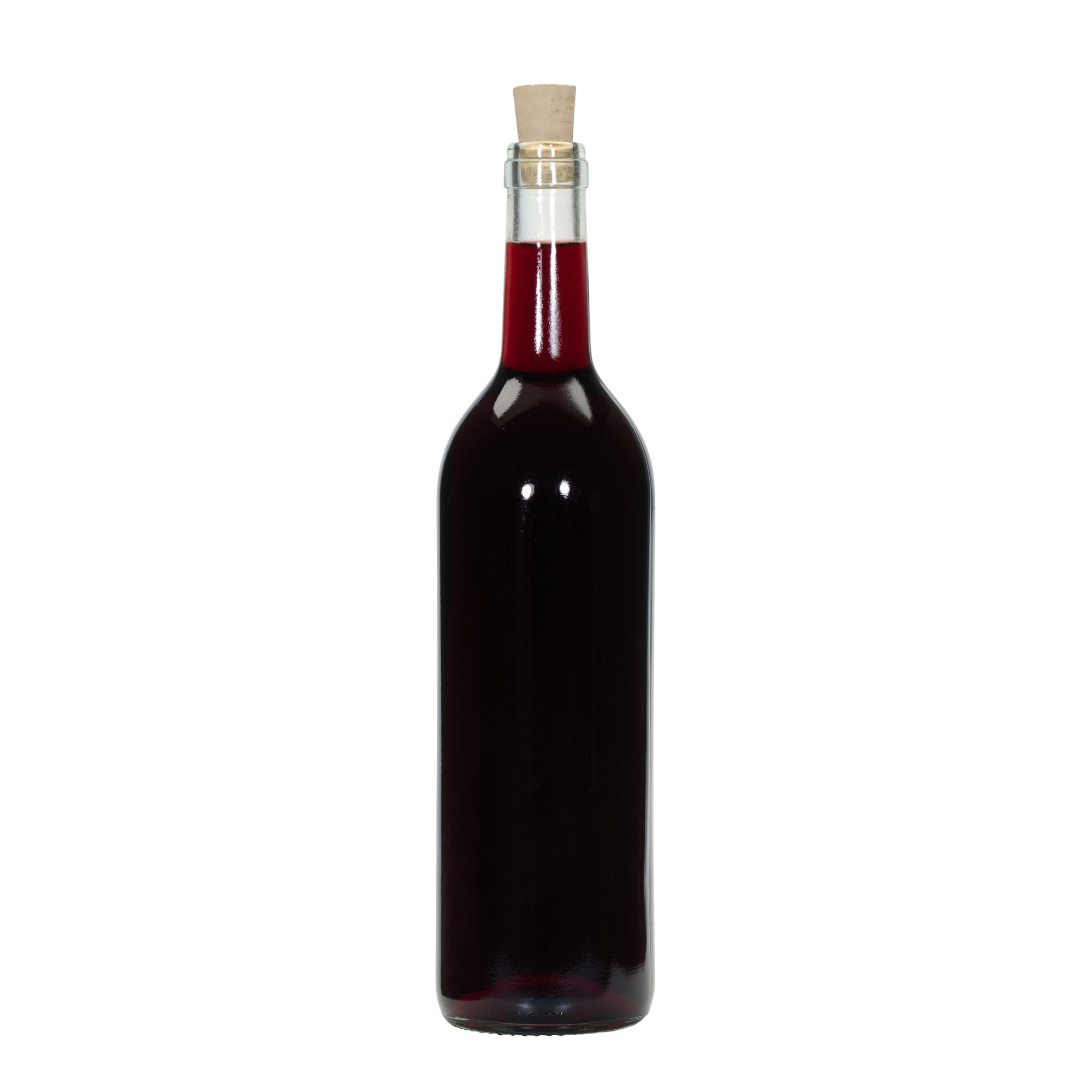 750 ml γυάλινο μπουκάλι 'Bordeaux Tradition', στόμιο: φελλός
