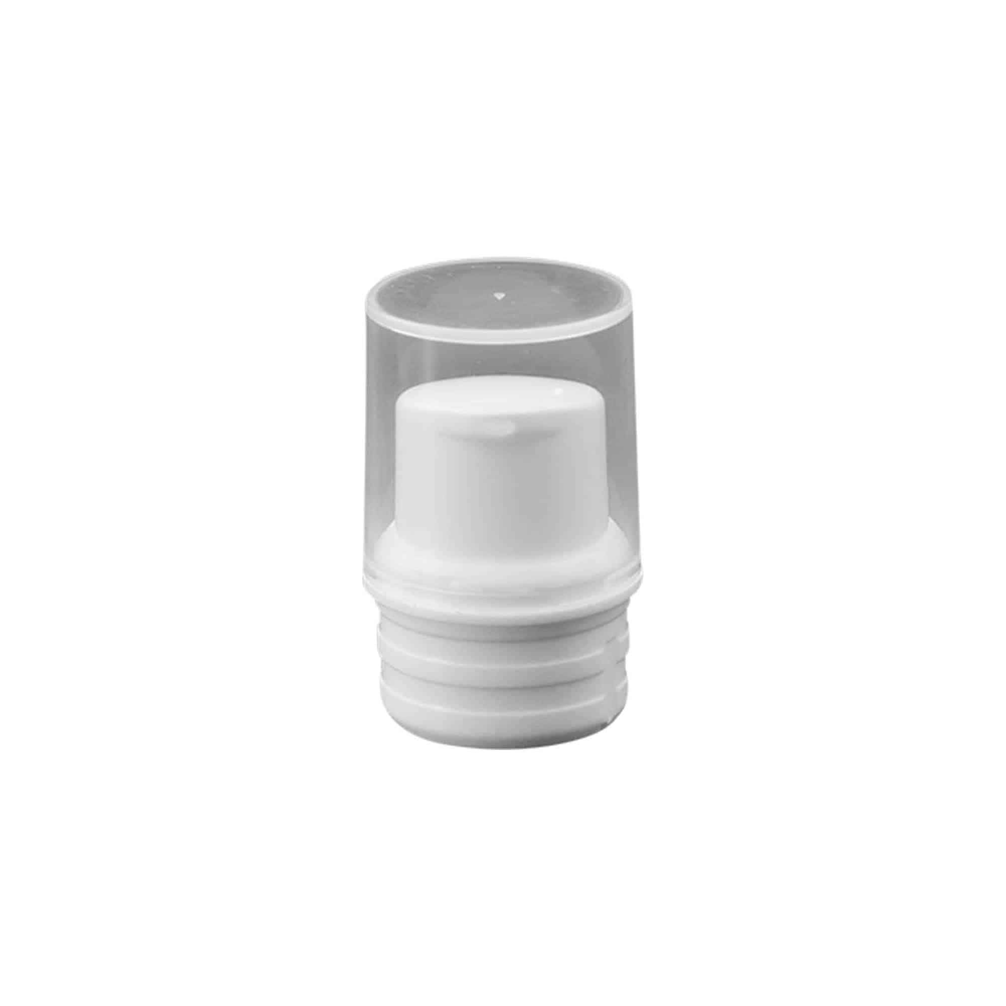 Κεφαλή αντλίας Airless Dispenser 'Nano', πλαστικό PP, λευκή