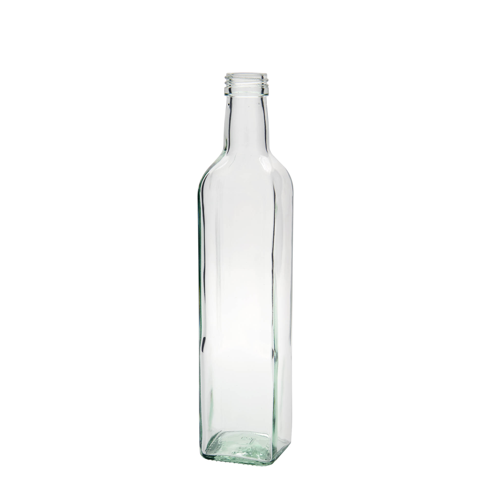 500 ml γυάλινο μπουκάλι 'Marasca', τετράγωνο, στόμιο: PP 31,5