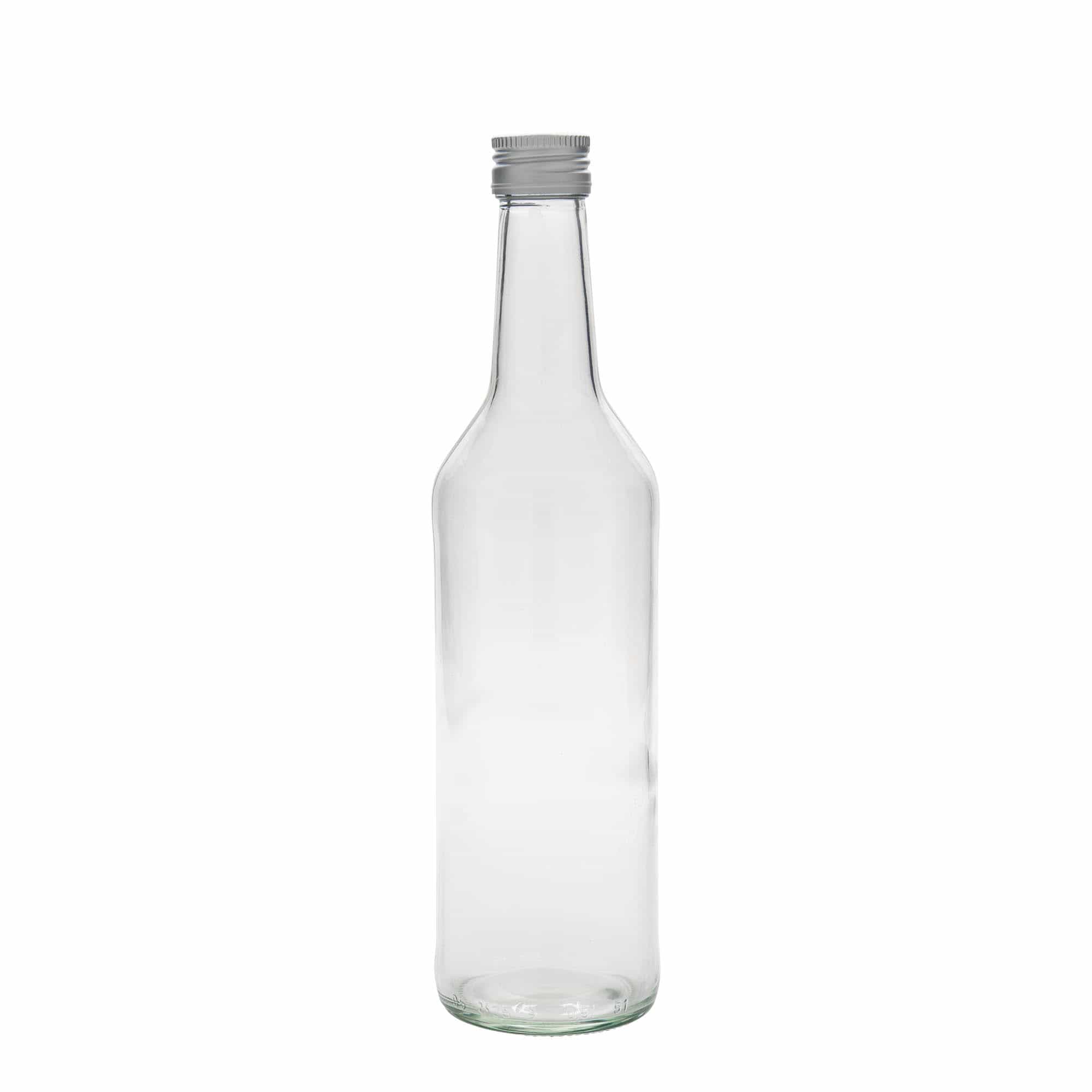 500 ml γυάλινο μπουκάλι με ίσιο λαιμό, στόμιο: PP 28