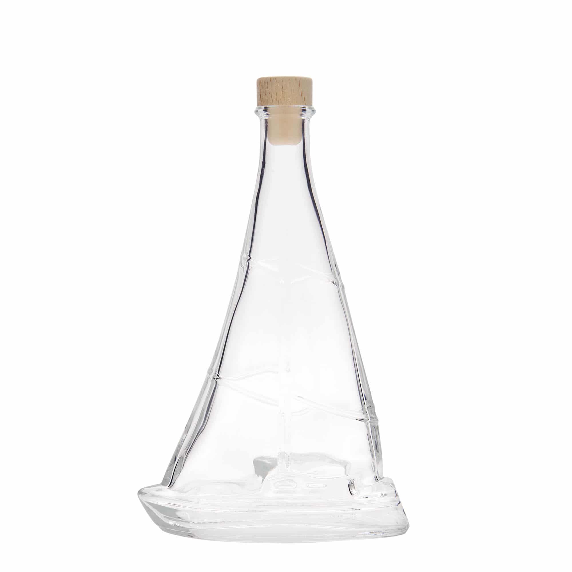 Γυάλινο μπουκάλι 'Ιστιοφόρο' 350 ml, στόμιο: φελλός