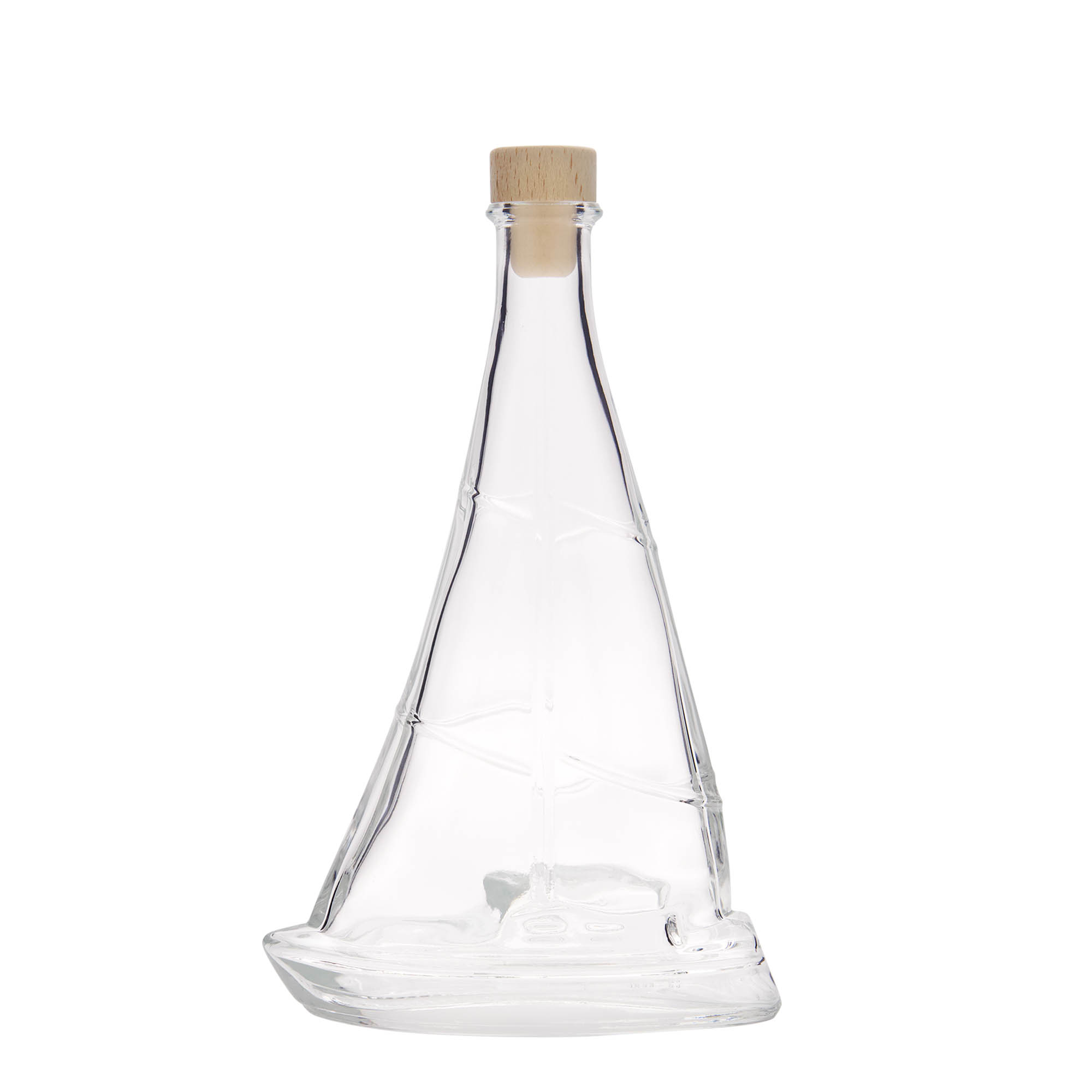 350 ml γυάλινο μπουκάλι 'Ιστιοφόρο', στόμιο: φελλός