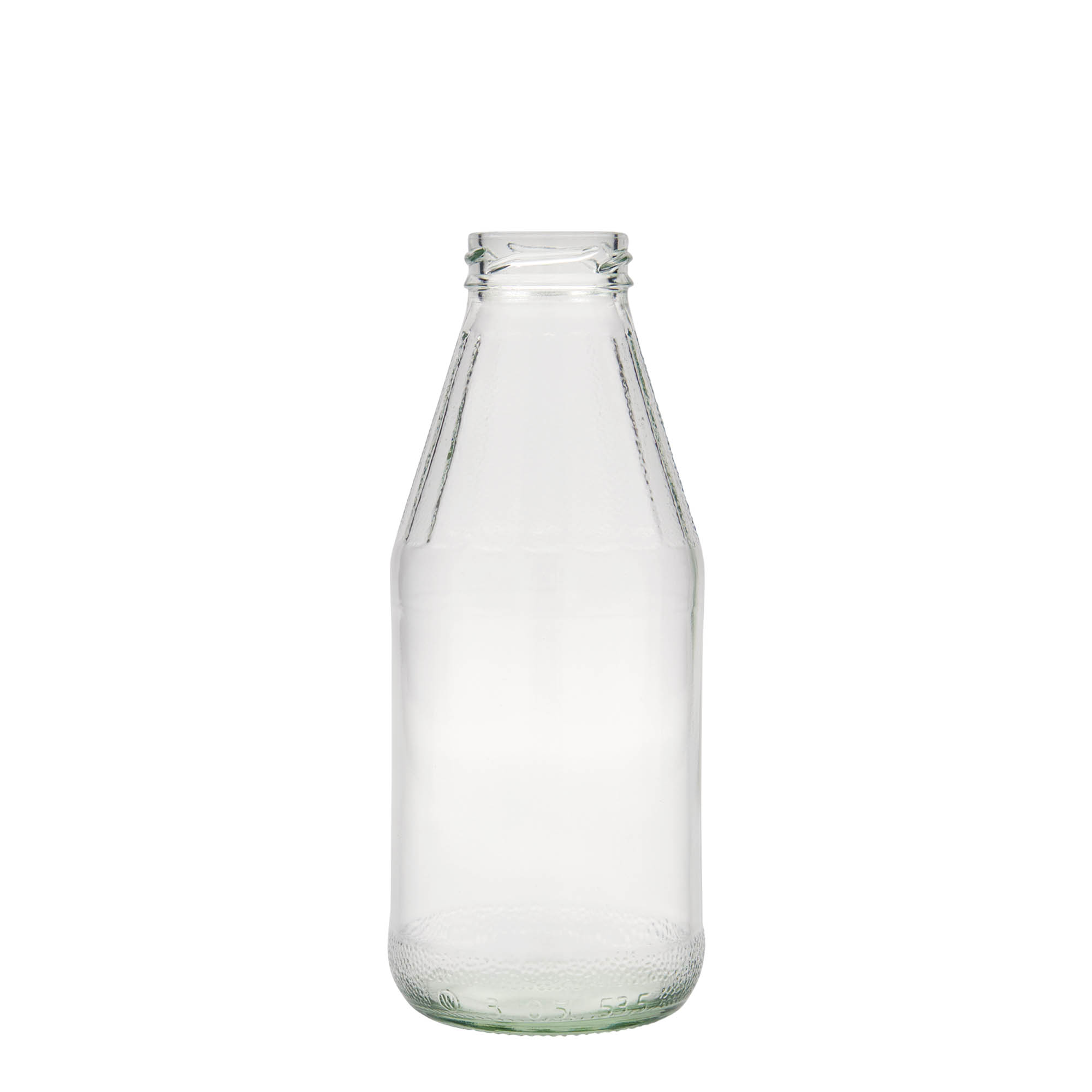 500 ml φιάλη ευρείας στόμιας, γυάλινη, στόμιο: Twist-Off (TO 43) 500 ml φιάλη ευρείας στόμιας, γυάλινη, στόμιο: Twist-Off (TO 43)
