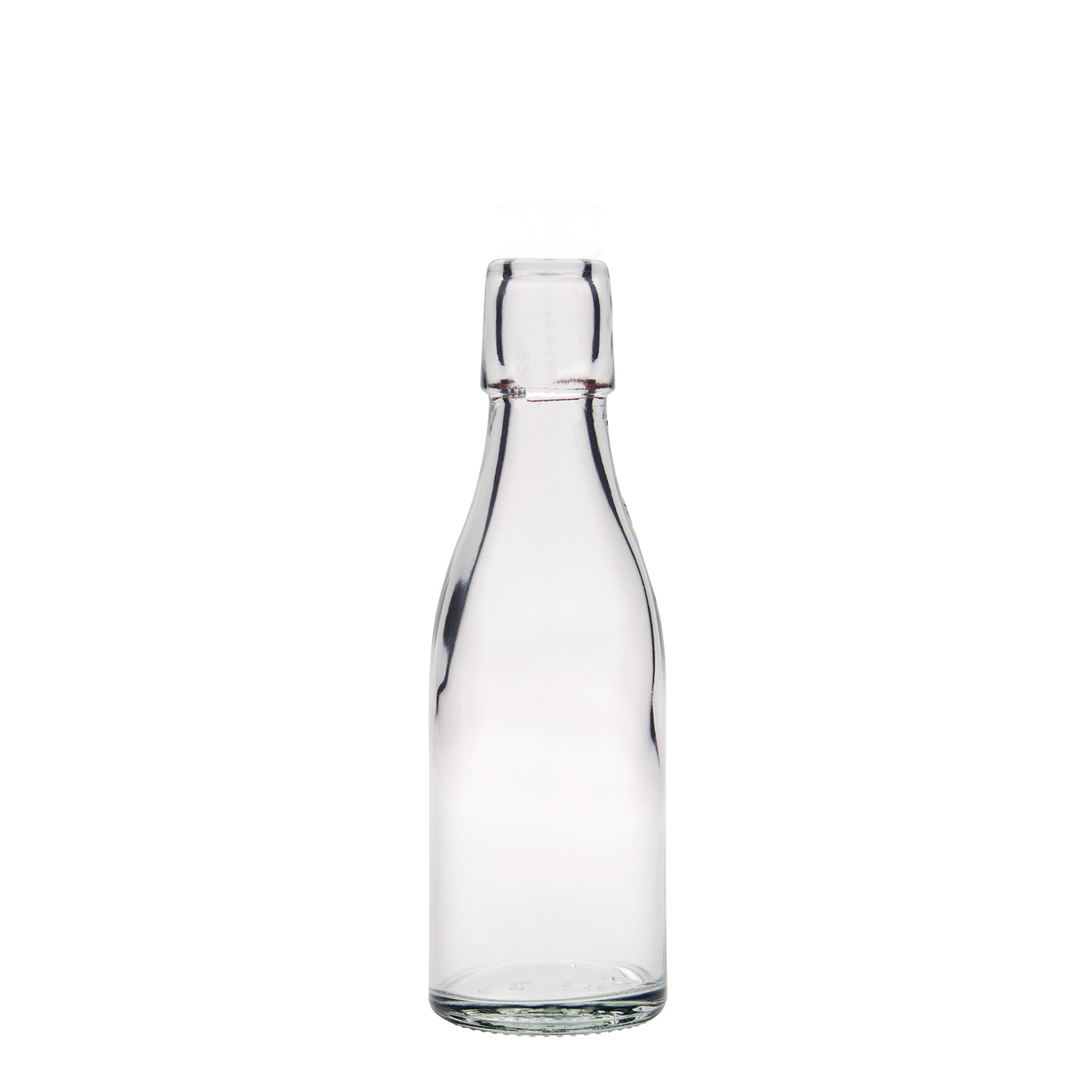 200 ml γυάλινο μπουκάλι 'Paul', στόμιο: κλιπ κλεισίματος 200 ml γυάλινο μπουκάλι 'Paul', στόμιο: κλιπ κλεισίματος