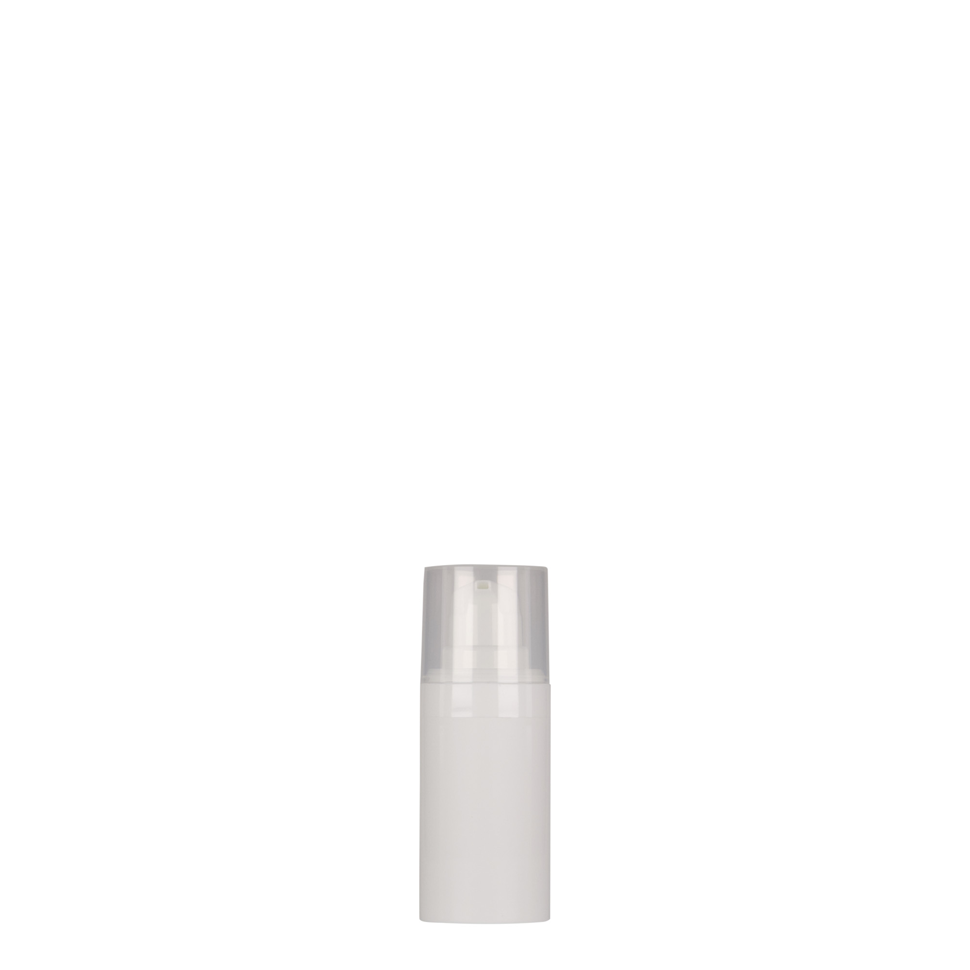 15 ml Airless διανομέας 'Micro', πλαστικό PP, λευκό