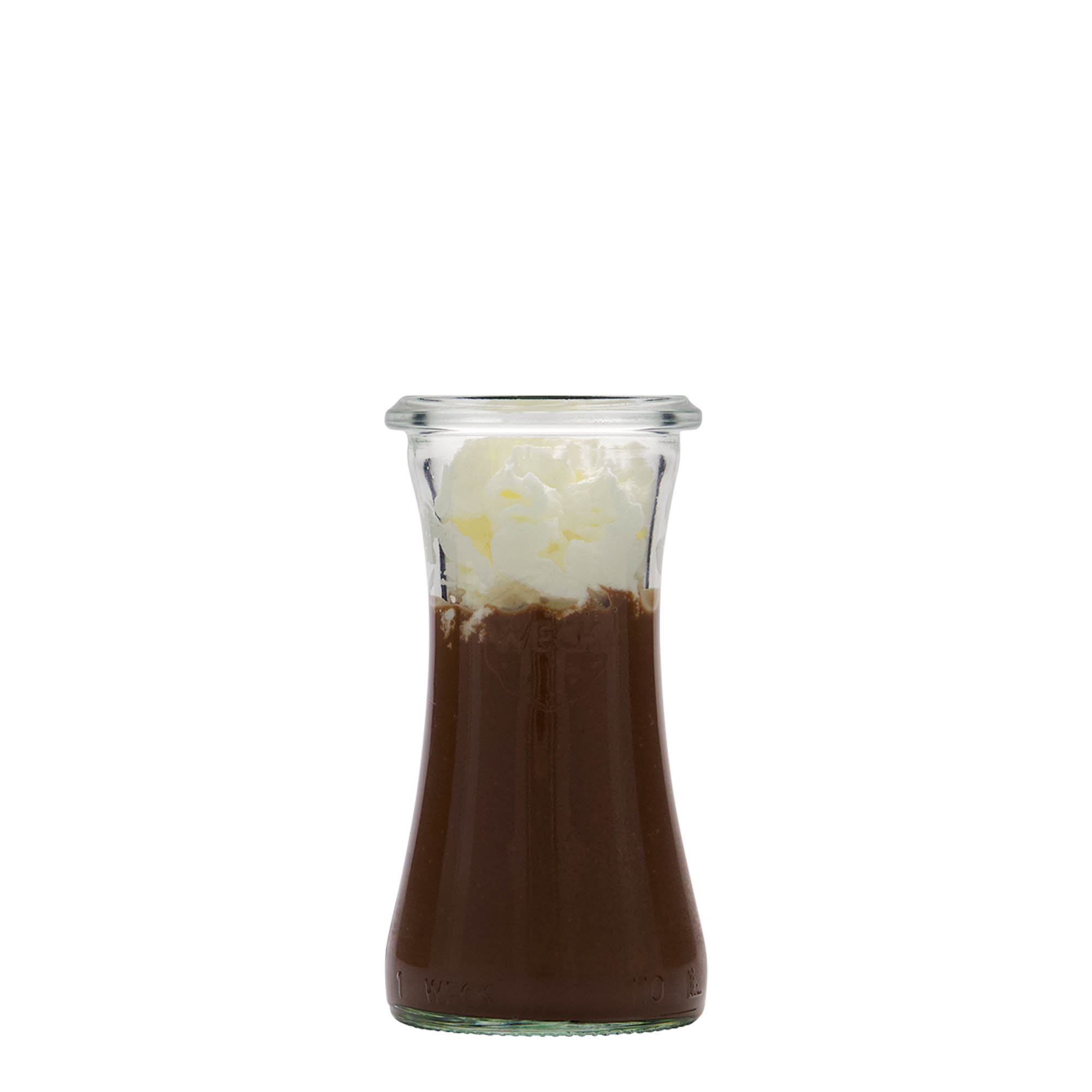 110 ml βάζο WECK-Delikatessenglas, στόμιο: στρογγυλή άκρη