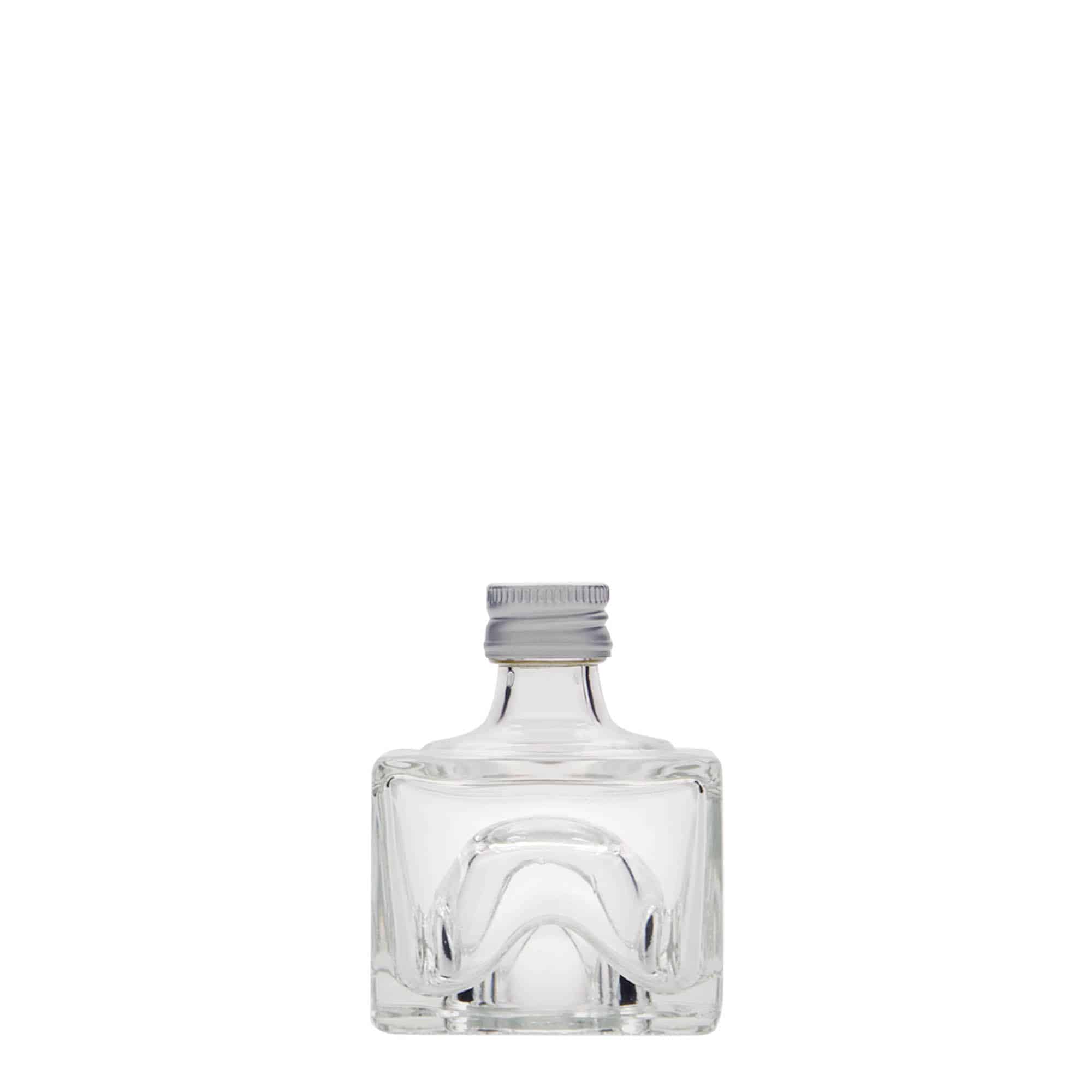 40 ml γυάλινο μπουκάλι 'Cocolores', τετράγωνο, στόμιο: PP 18