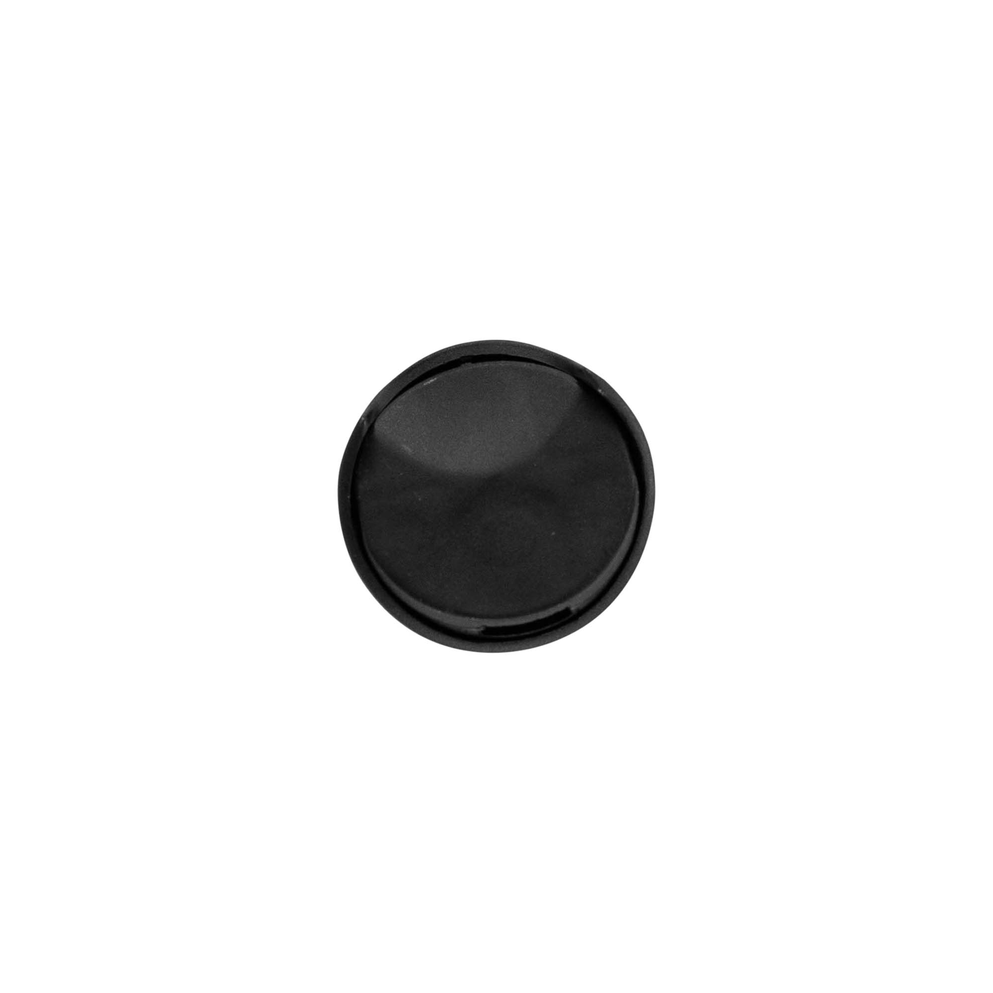 Κάλυμμα με βίδα Disc Top, πλαστικό PP, μαύρο, για στόμιο: 24/410