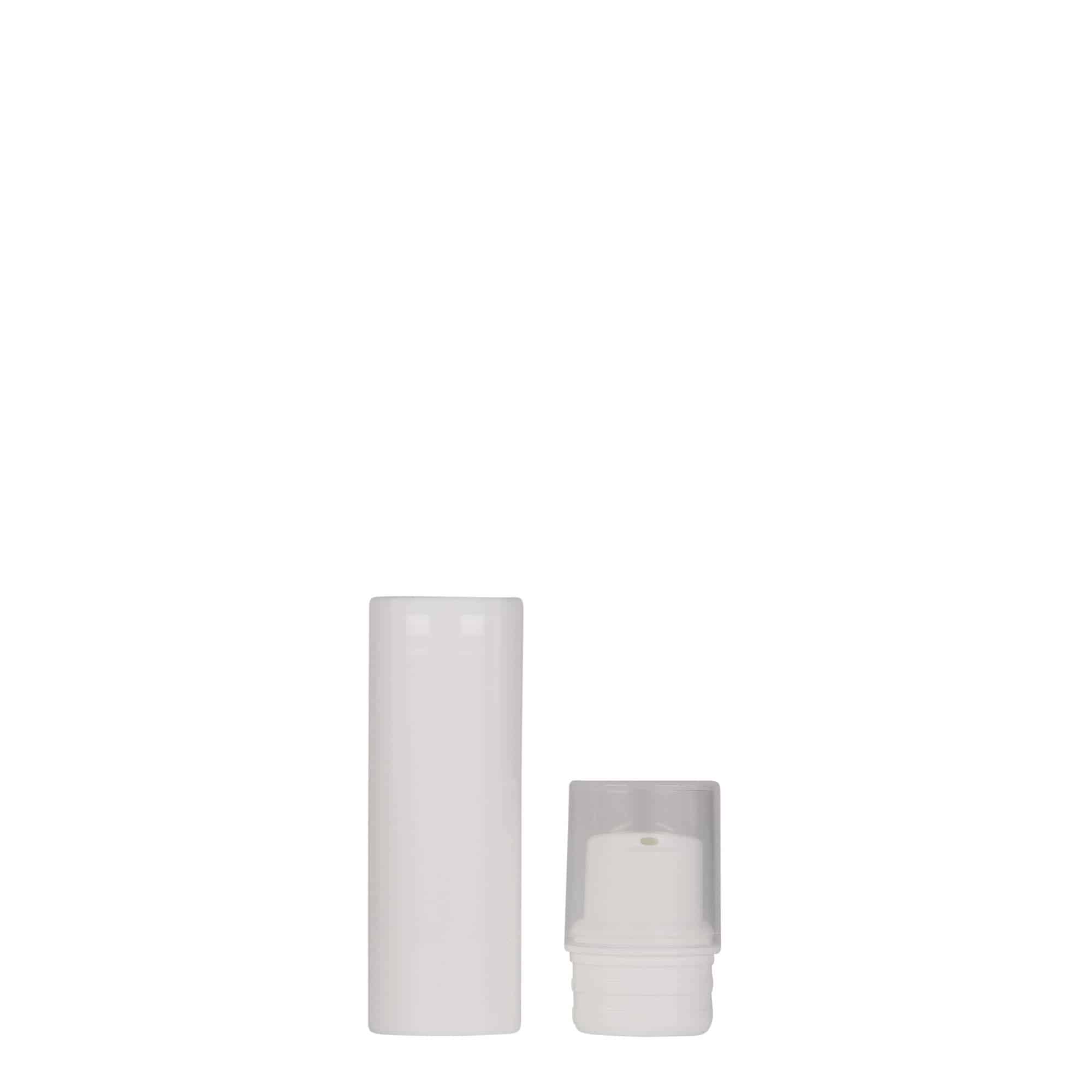 10 ml Airless διανομέας 'Nano', πλαστικό PP, λευκό 10 ml Airless διανομέας 'Nano', πλαστικό PP, λευκό