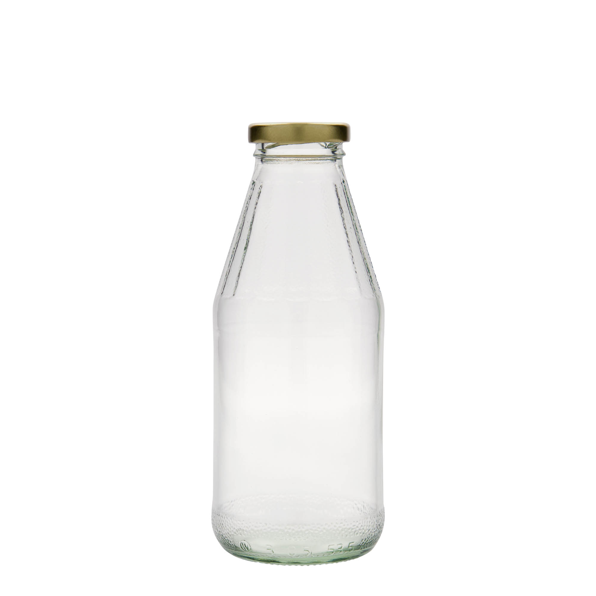 500 ml φιάλη ευρείας στόμιας, γυάλινη, στόμιο: Twist-Off (TO 43) 500 ml φιάλη ευρείας στόμιας, γυάλινη, στόμιο: Twist-Off (TO 43)