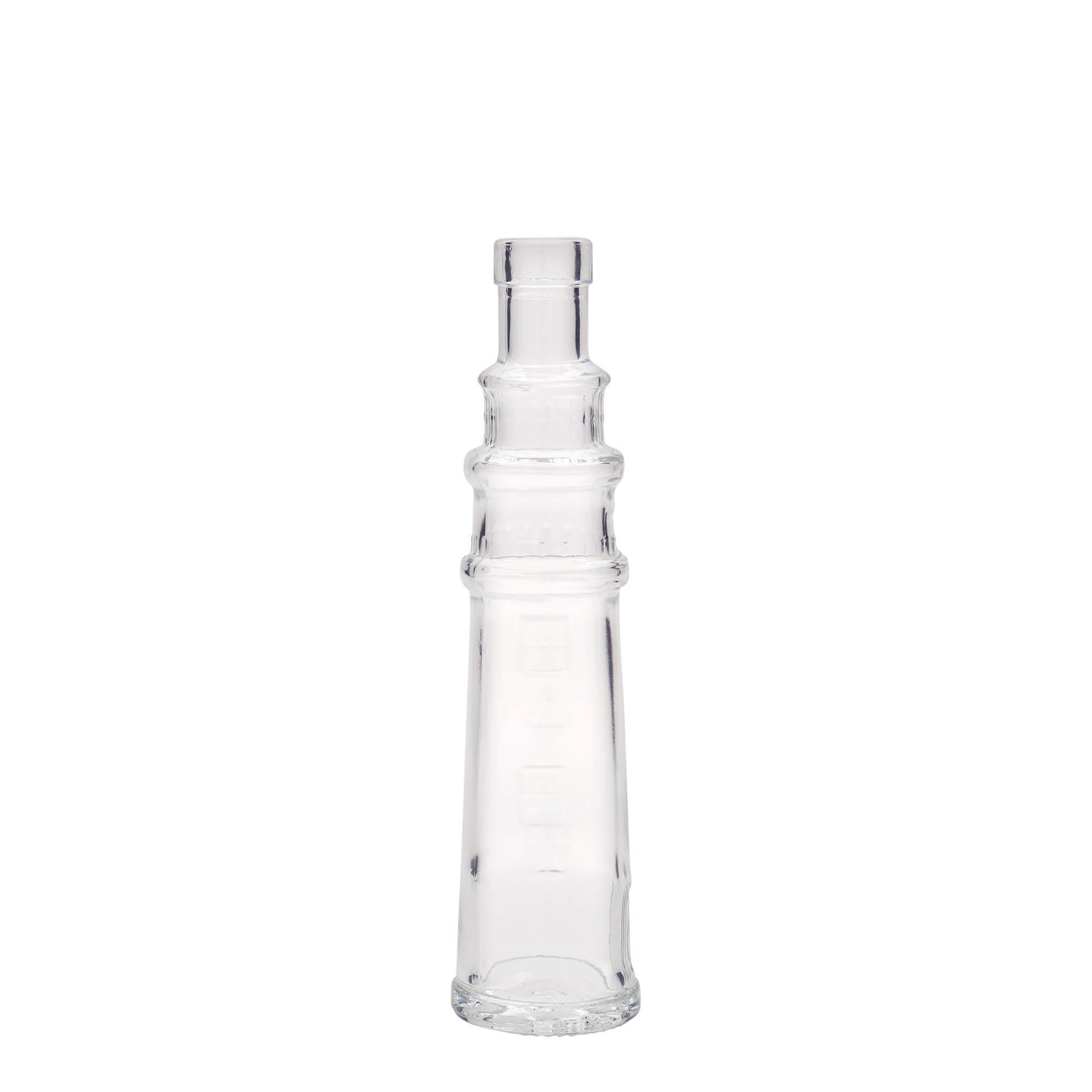 100 ml γυάλινο μπουκάλι 'Leuchtturm', στόμιο: φελλός