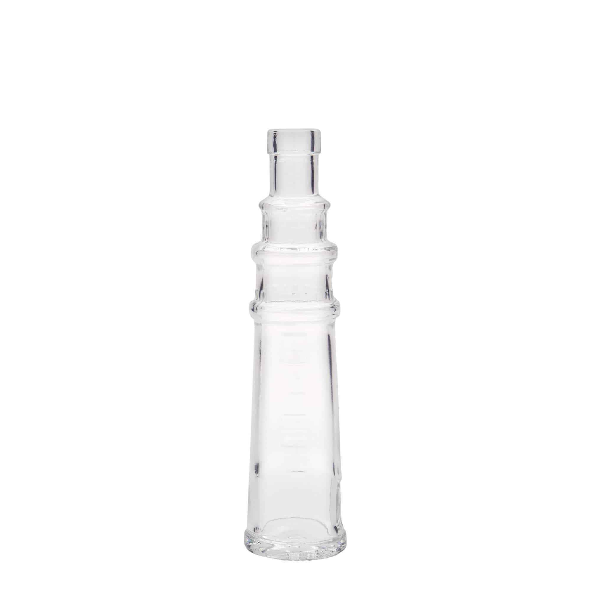 100 ml γυάλινο μπουκάλι 'Leuchtturm', στόμιο: φελλός