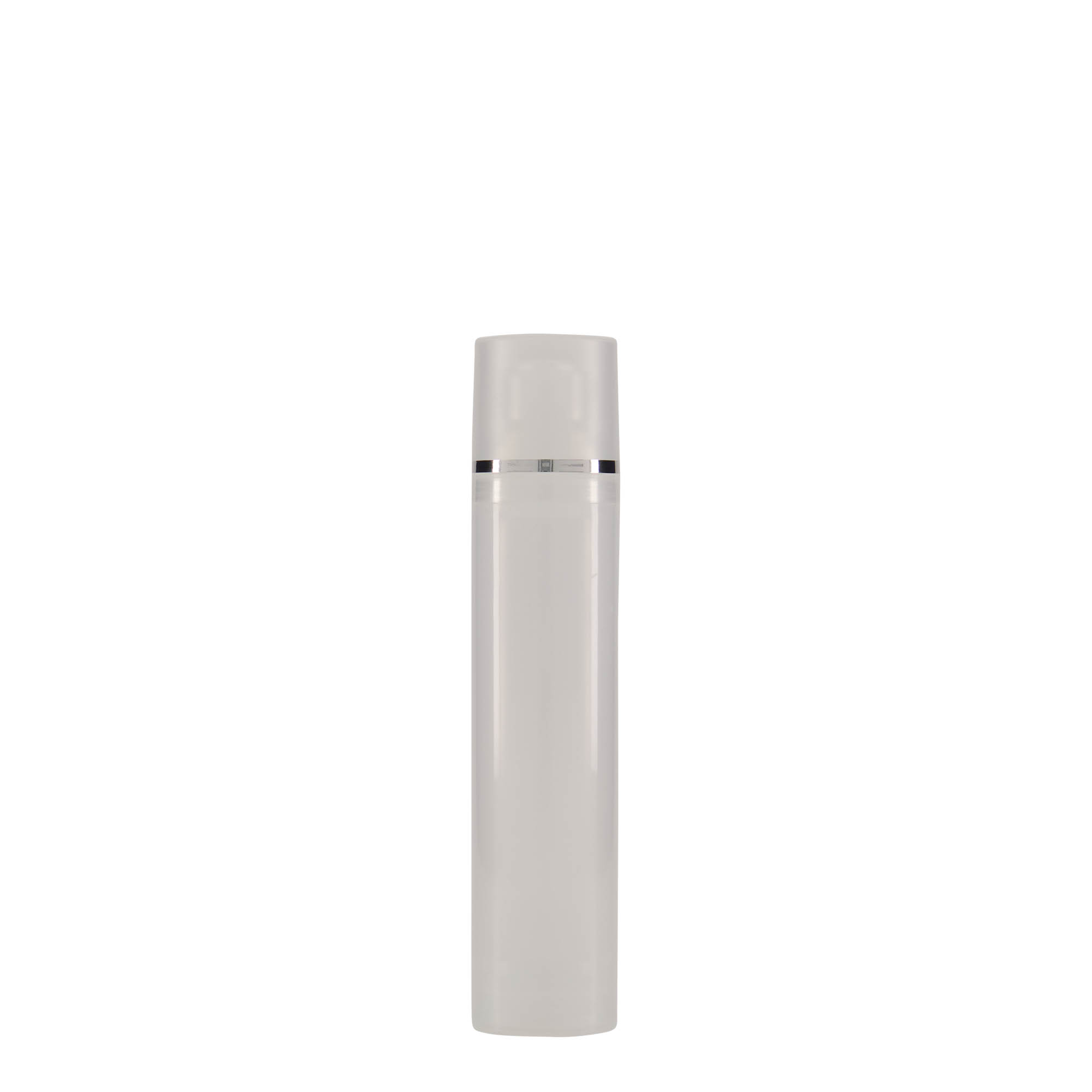 100 ml Airless διανομέας 'Mezzo', πλαστικό PP, φυσικό 100 ml Airless διανομέας 'Mezzo', πλαστικό PP, φυσικό