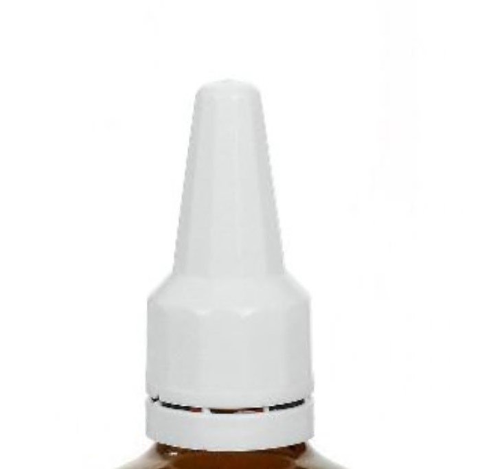 Κλειστροβίδα με απλικατέρ, πλαστικό PE, λευκό, για στόμιο: DIN 18 Κλειστροβίδα με απλικατέρ, πλαστικό PE, λευκό, για στόμιο: DIN 18