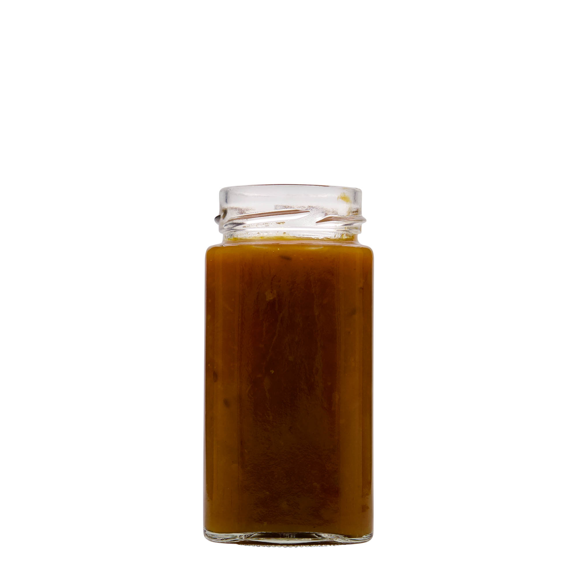 314 ml τετράγωνο γυάλινο βάζο 'Funny', στόμιο: Deep-Twist-Off (DTO 58) 314 ml τετράγωνο γυάλινο βάζο 'Funny', στόμιο: Deep-Twist-Off (DTO 58)