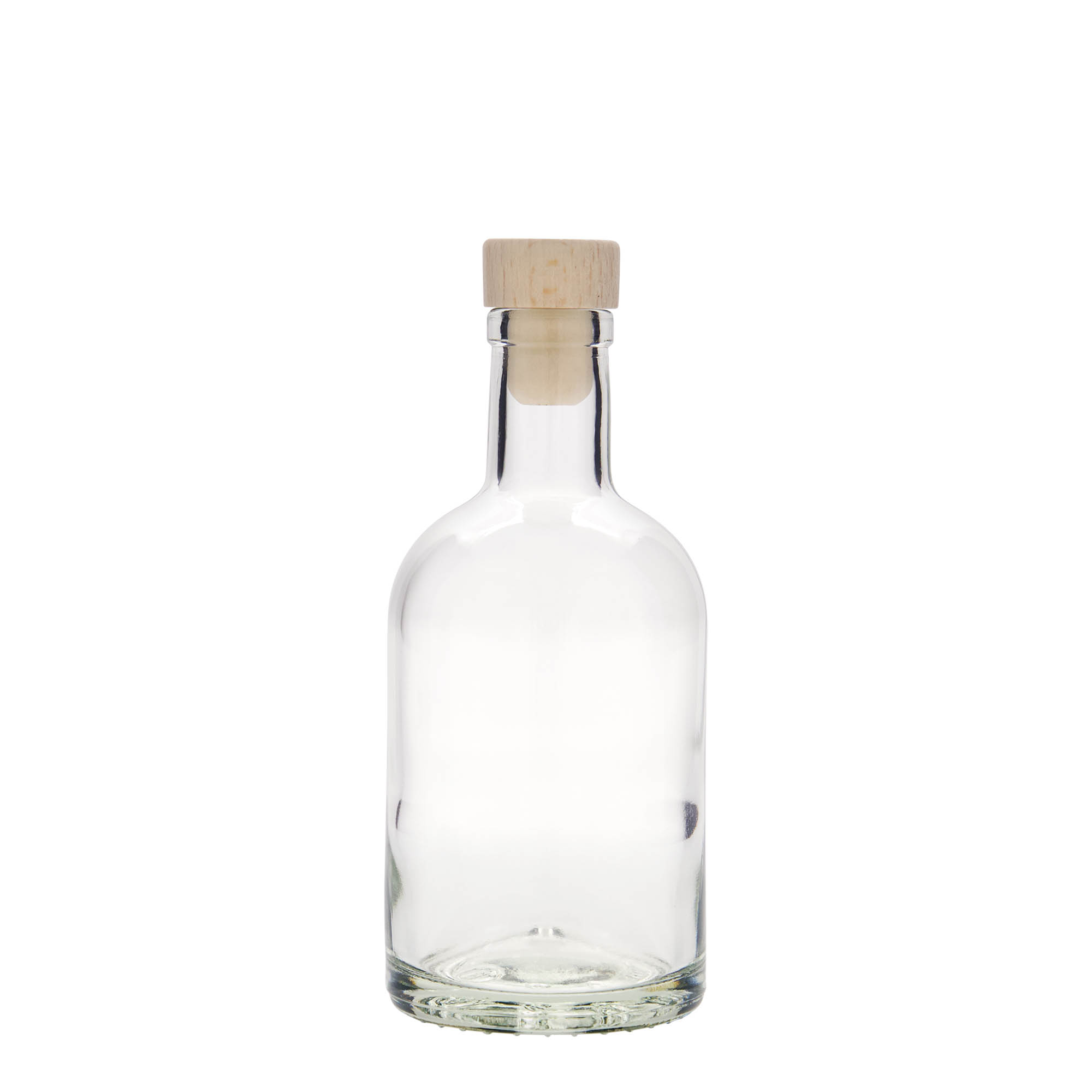 250 ml γυάλινο μπουκάλι 'First Class', στόμιο: φελλός