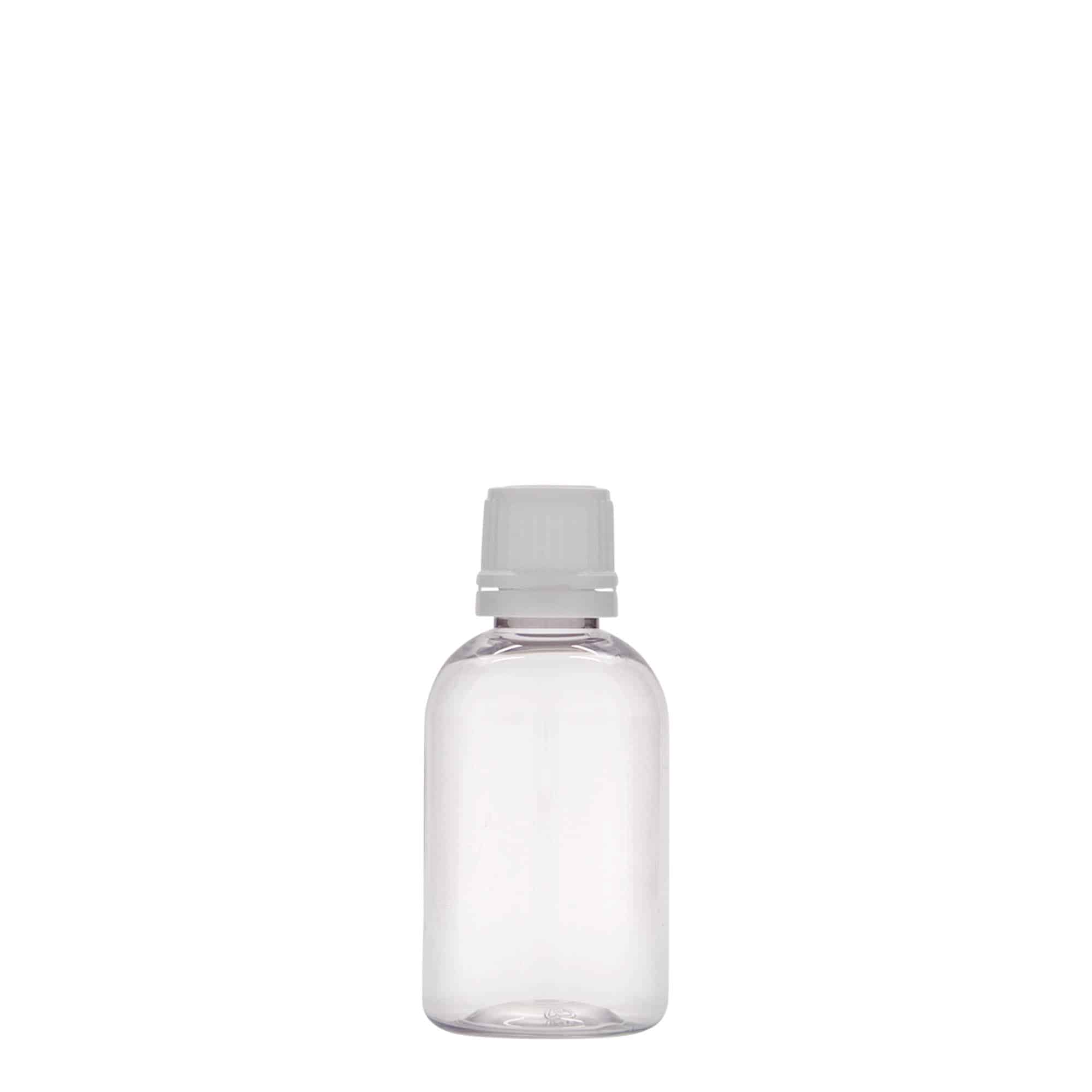50 ml φιάλη PET για φάρμακα 'Easy Living', πλαστικό, στόμιο: DIN 18