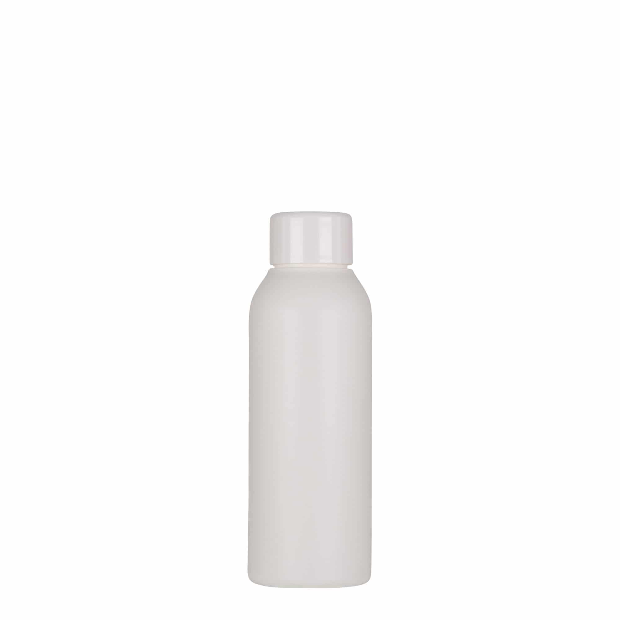 100 ml πλαστικό μπουκάλι 'Tuffy', HDPE, λευκό, στόμιο: 24/410